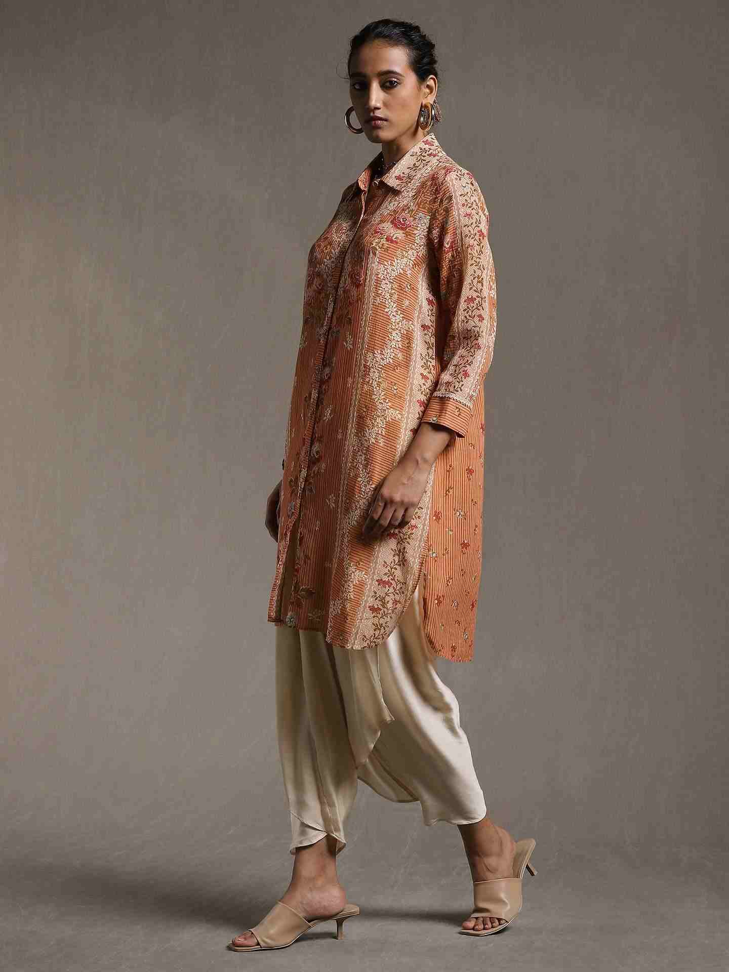 Beige Bisque Kurti