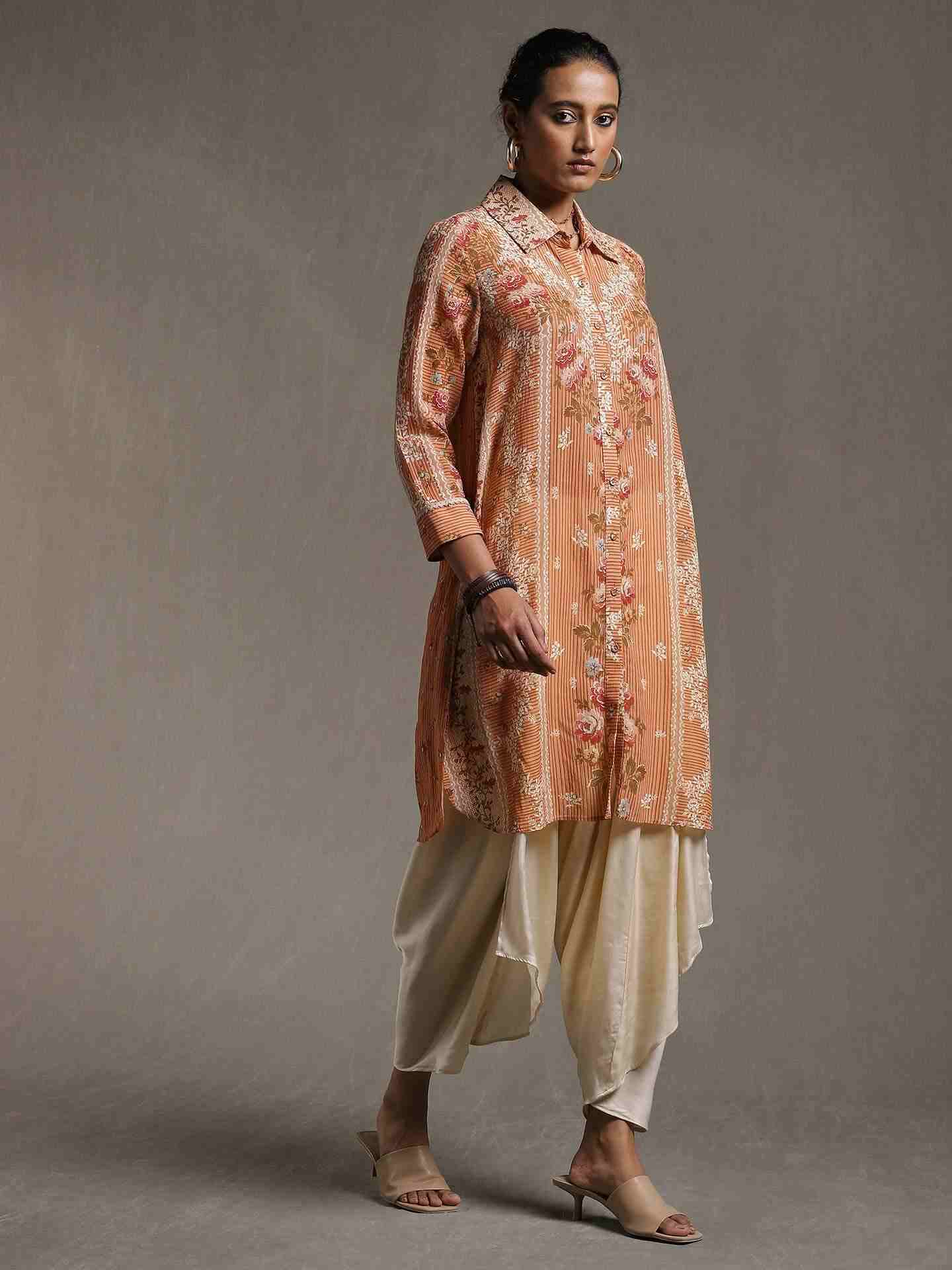 Beige Bisque Kurti