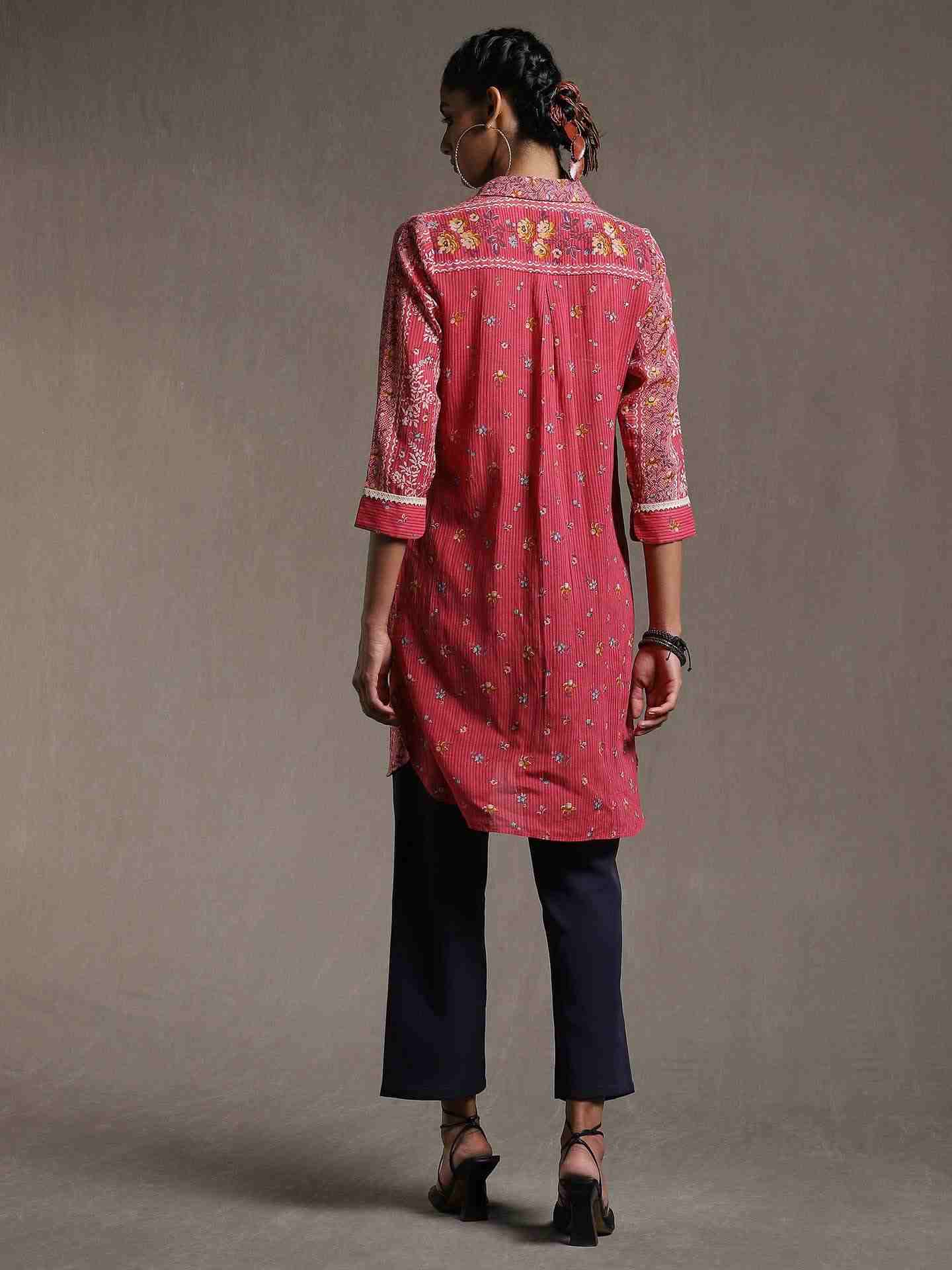 Pink Bisque Kurti
