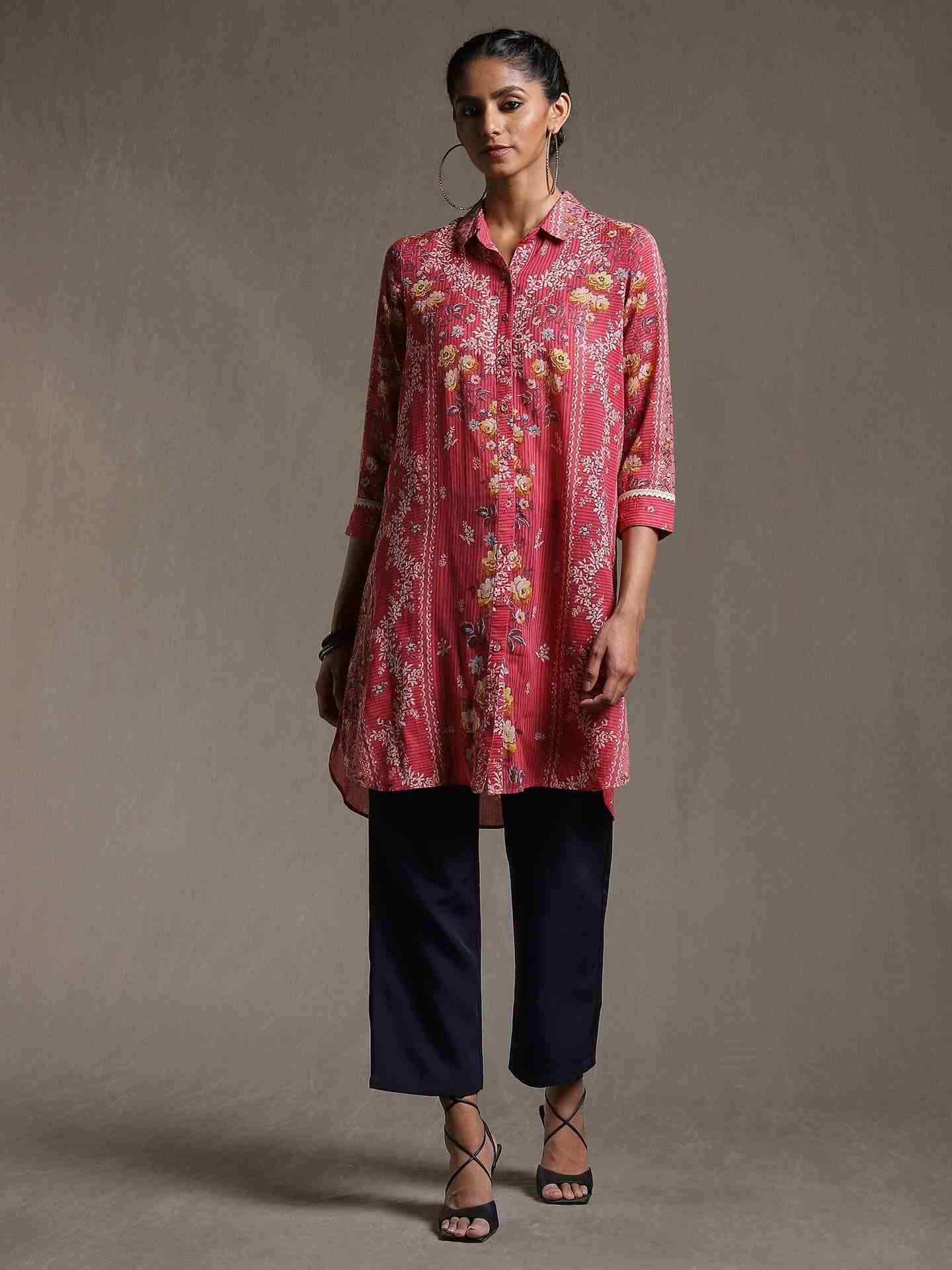 Pink Bisque Kurti