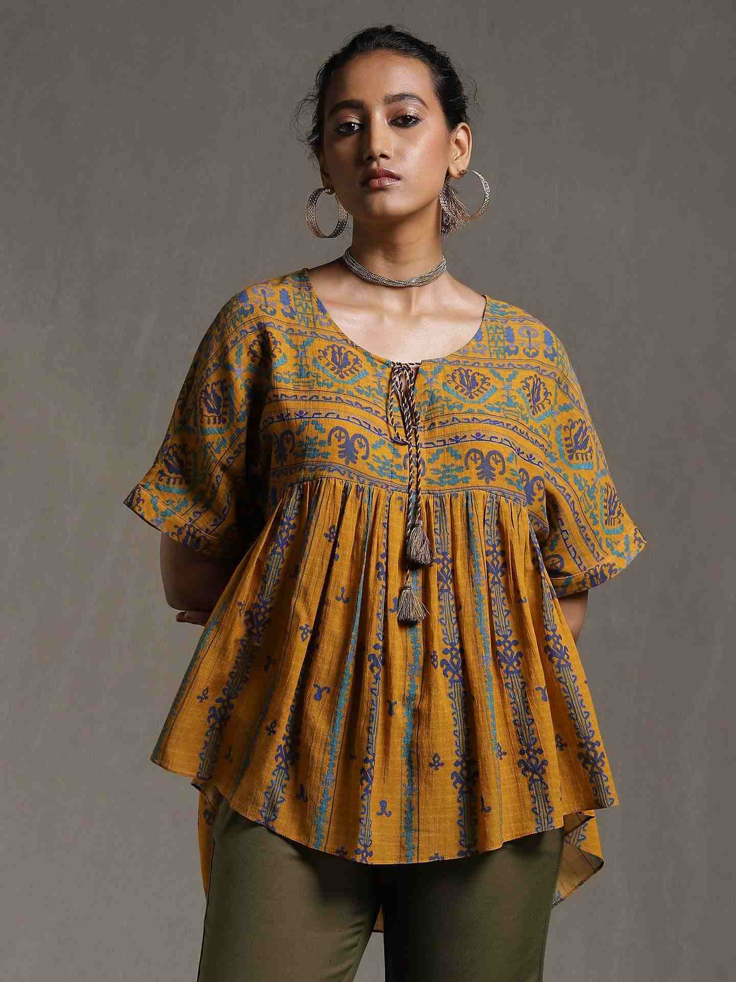 Yellow Egypt Kurti