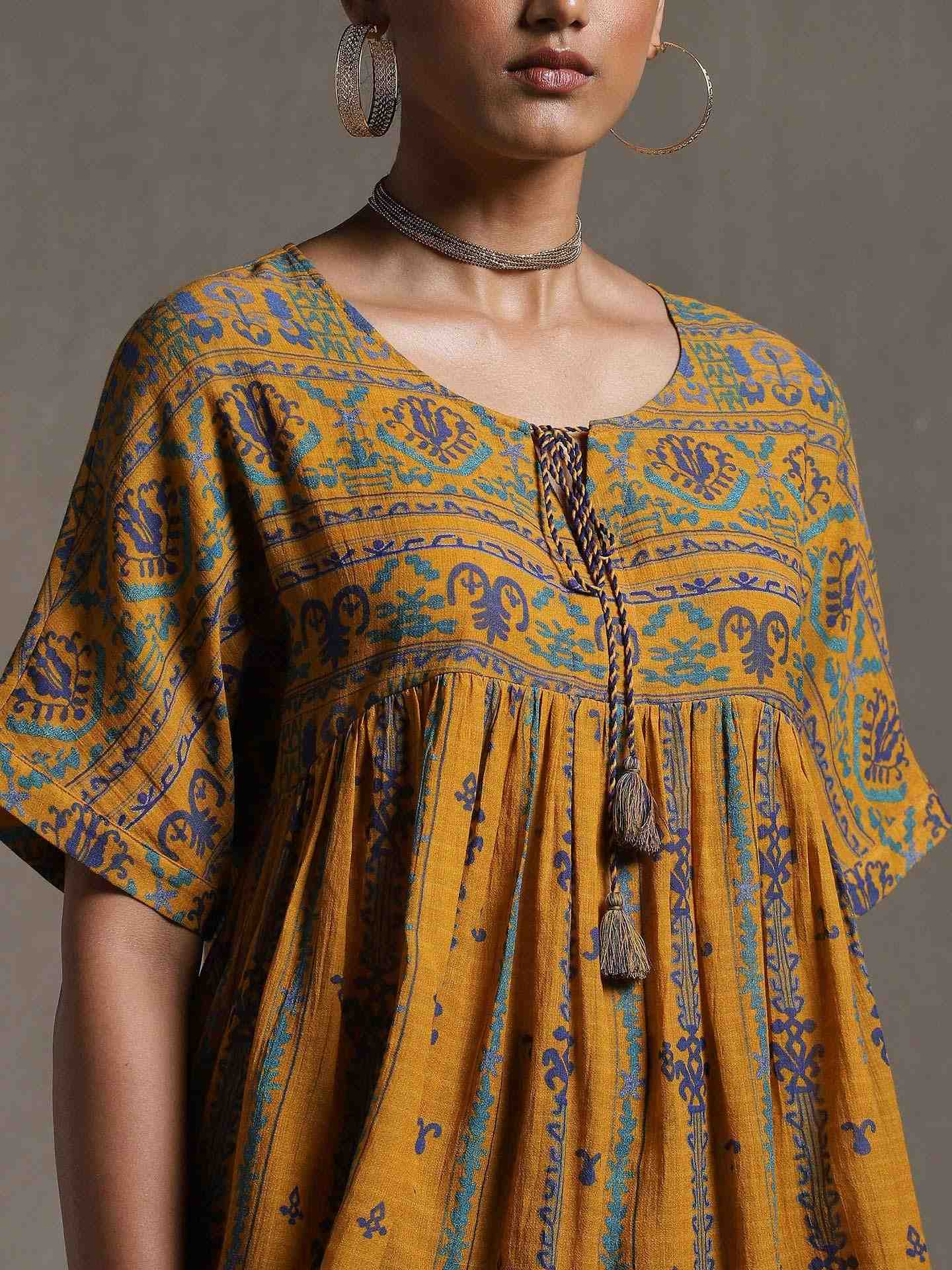 Yellow Egypt Kurti