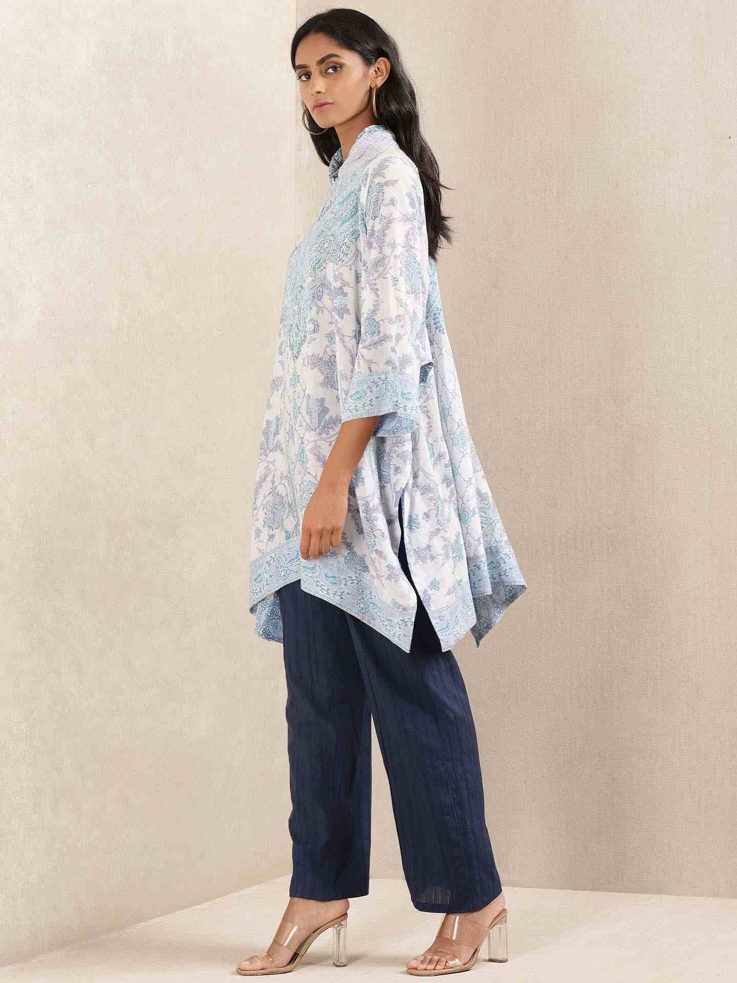 Blue Charulekha Kurti