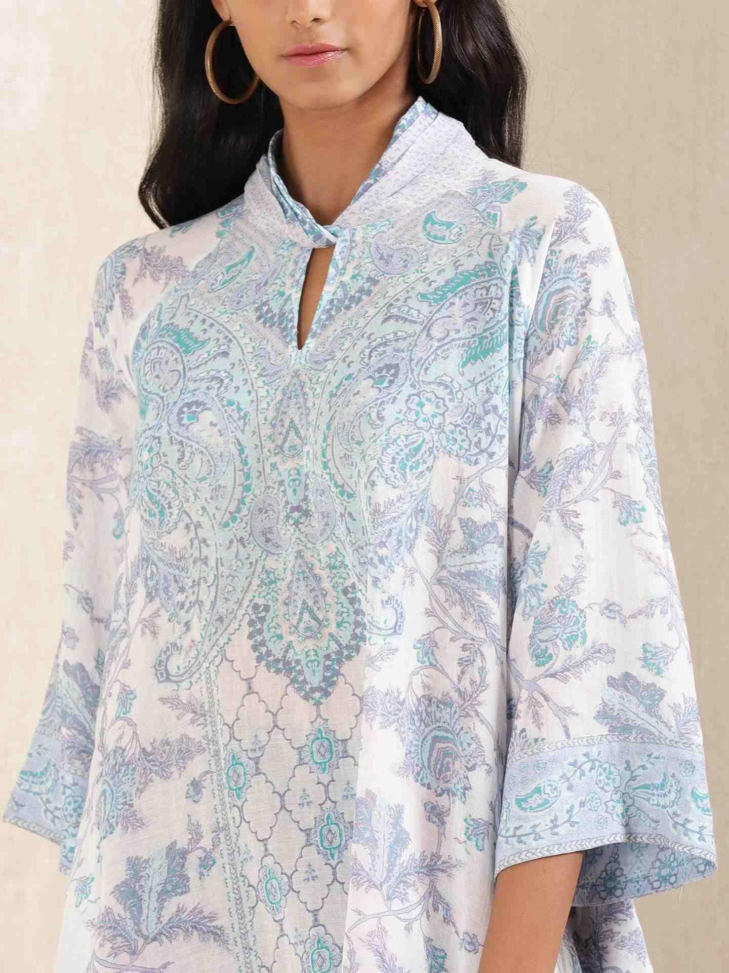 Blue Charulekha Kurti