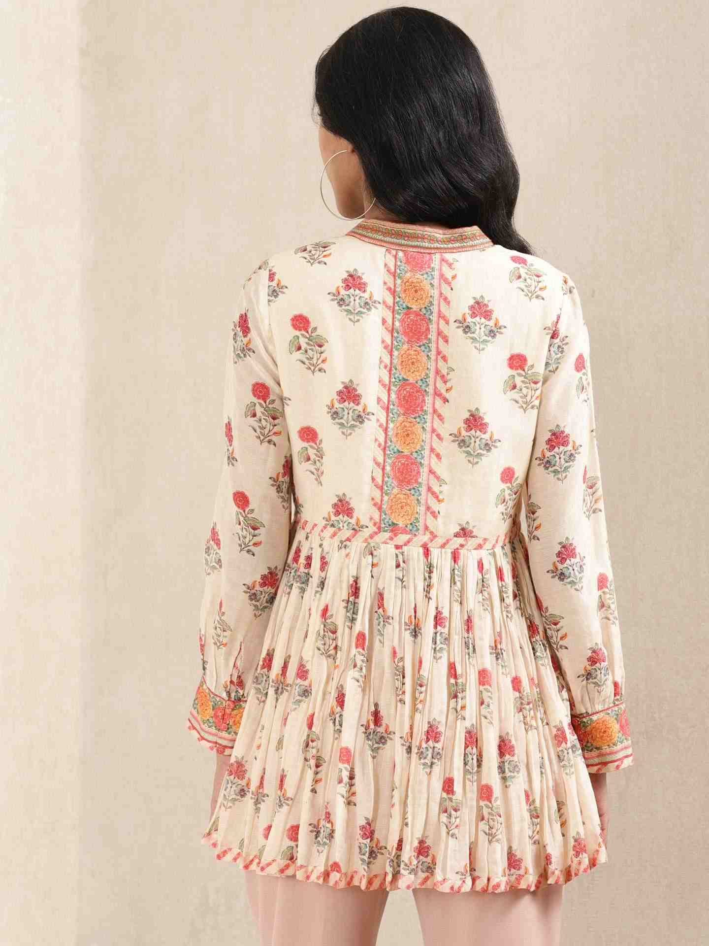 Ecru Keya Layout Kurti