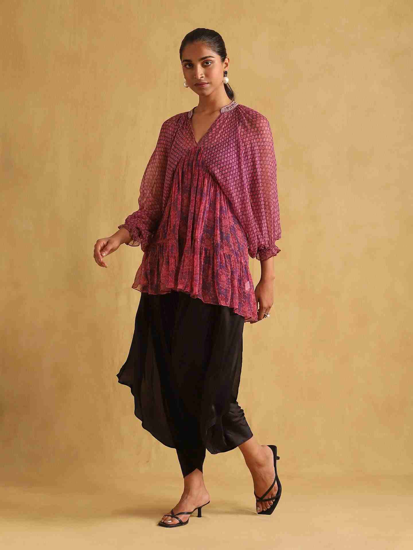 Purple Anantam Kurti