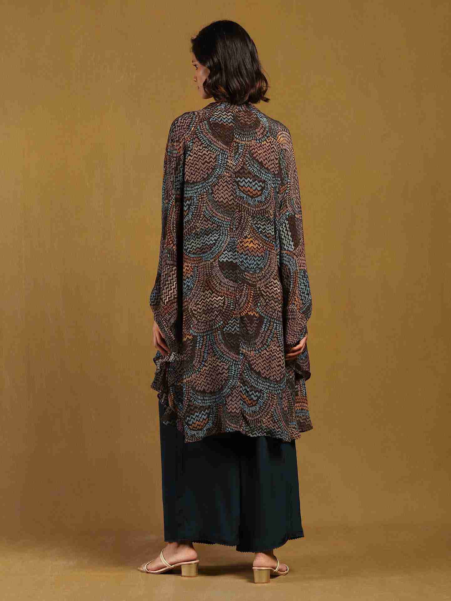 Green Aboriginal Kurti