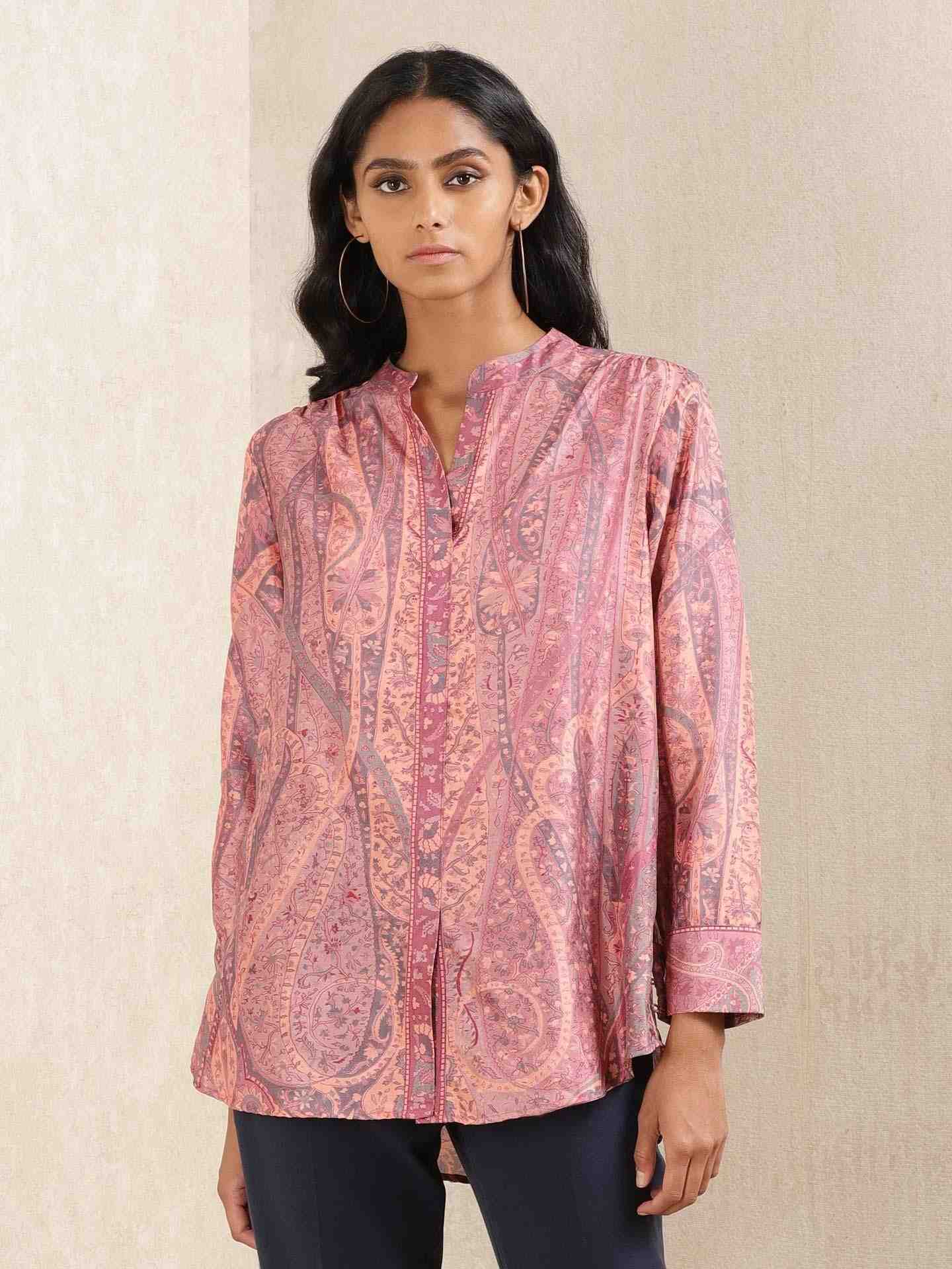 Pink Maharaja Kurti