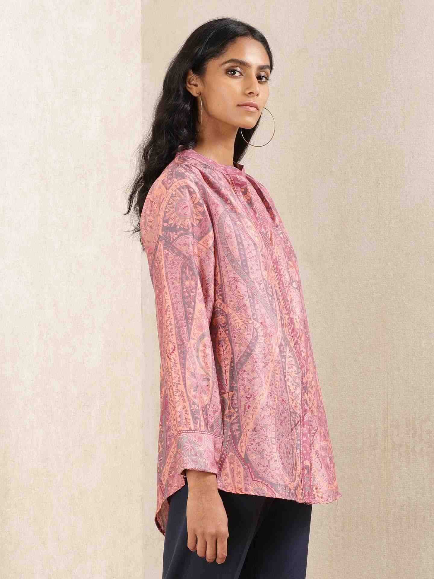 Pink Maharaja Kurti