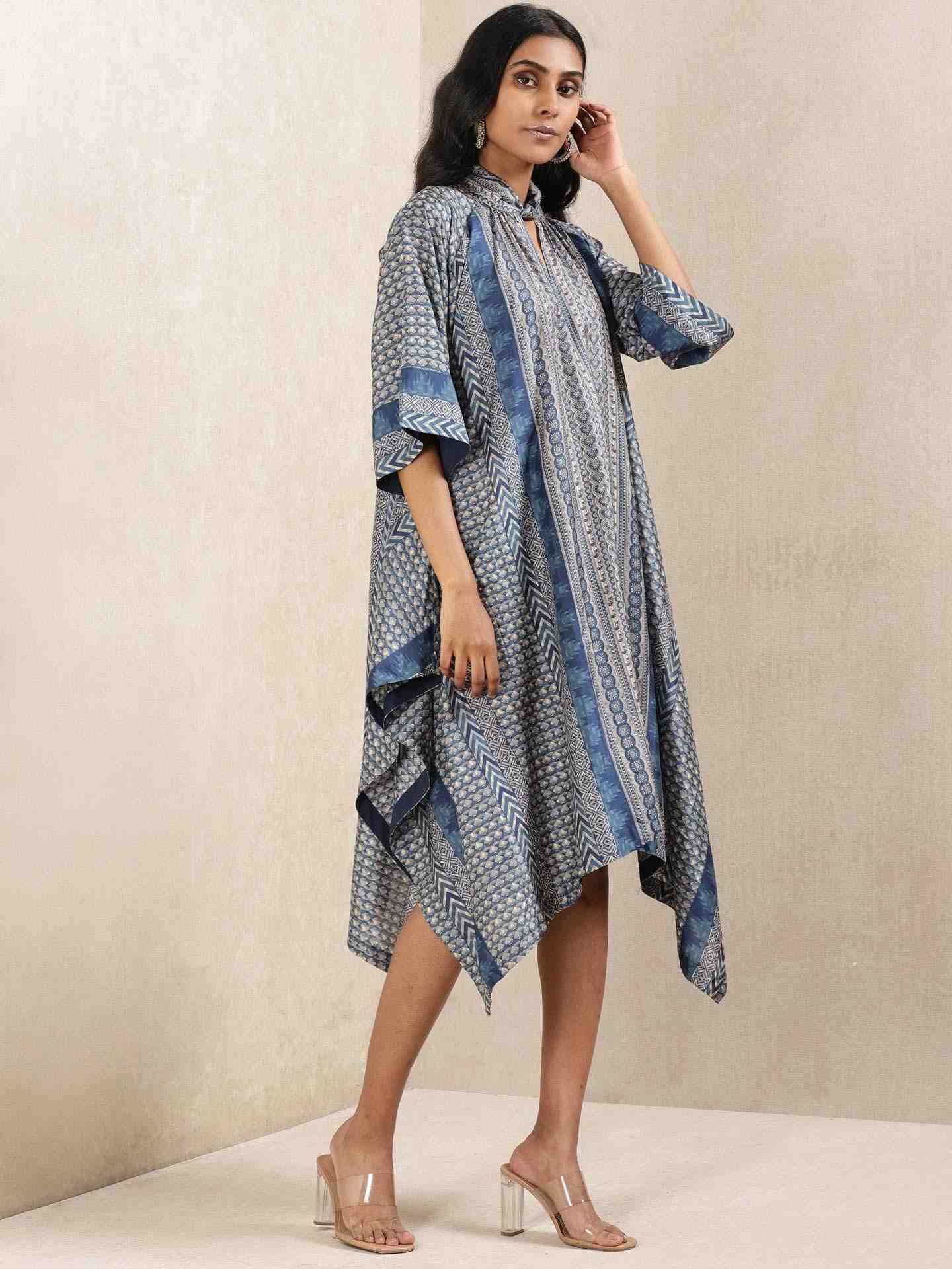 Indigo Zeeni Dress