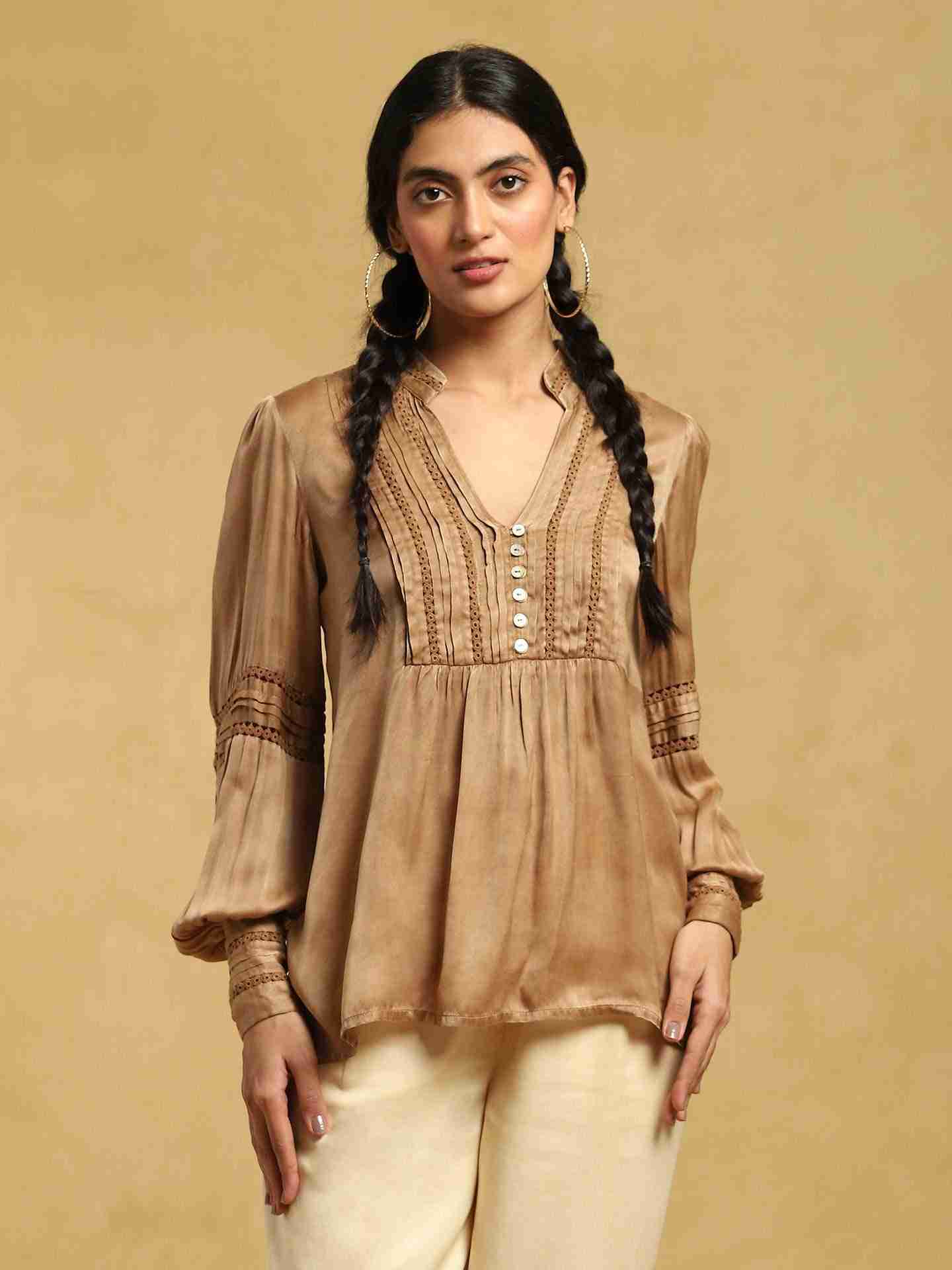 Brown Masai Mara Kurti