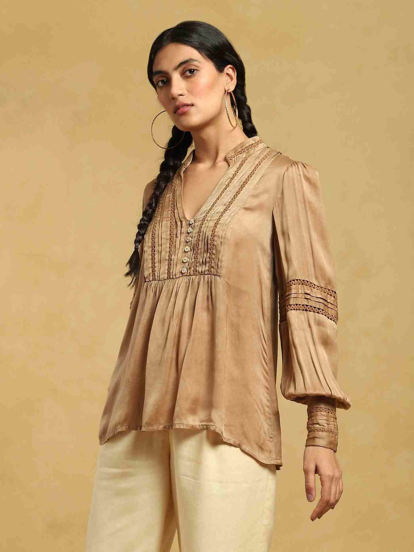 Brown Masai Mara Kurti