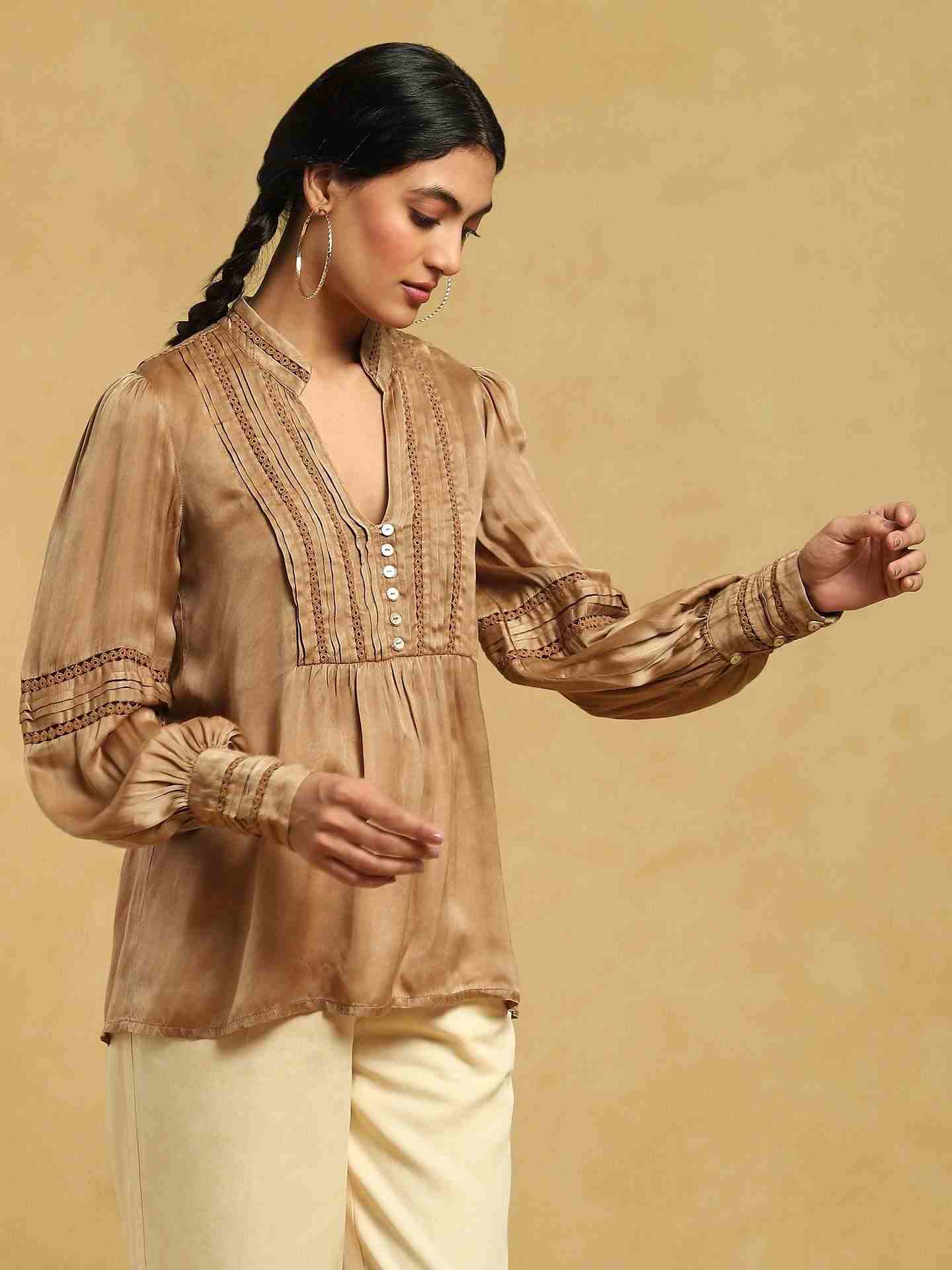 Brown Masai Mara Kurti