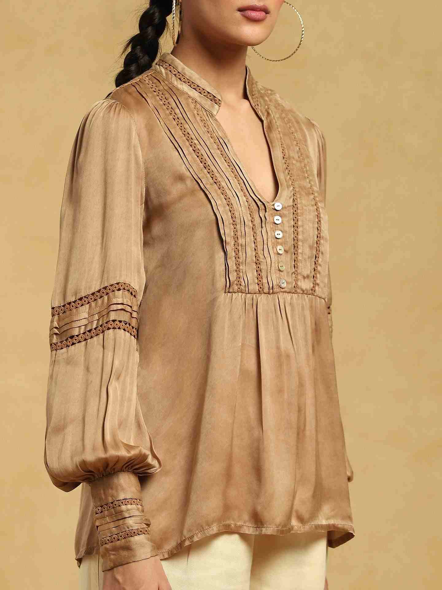 Brown Masai Mara Kurti
