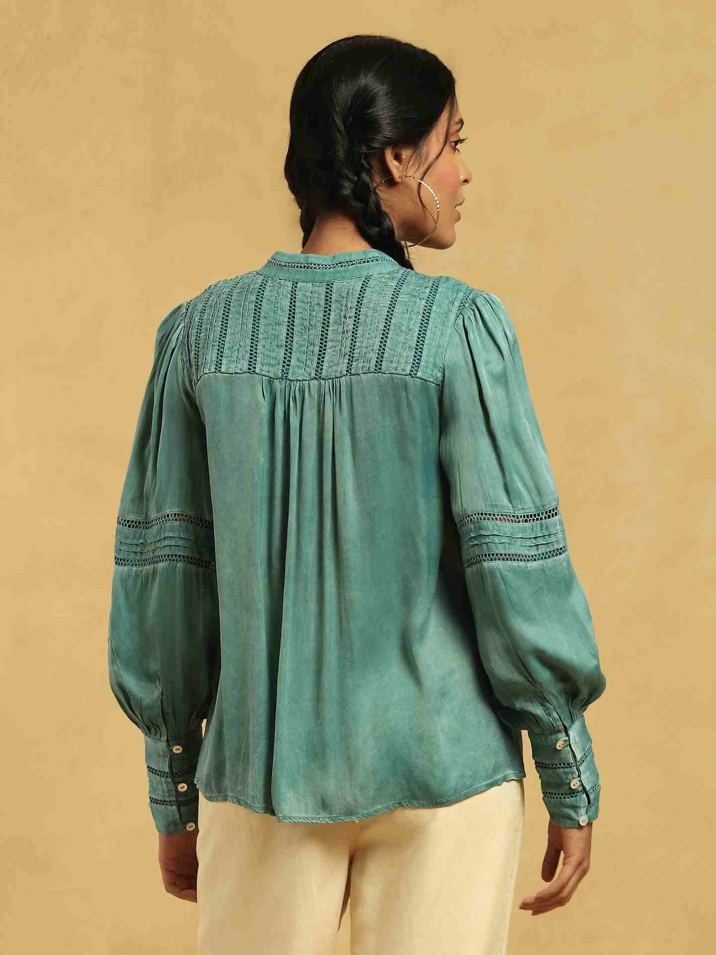 Teal Masai Mara Kurti