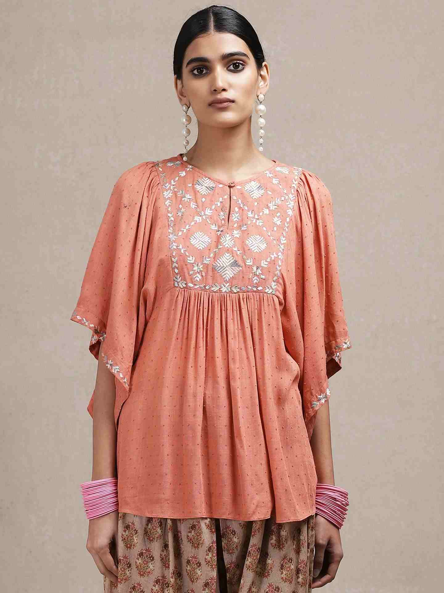 Rust Classic Kurti