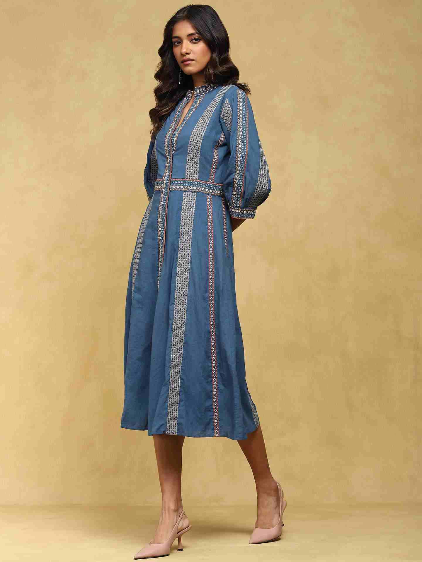 Blue Masimo Long Dress