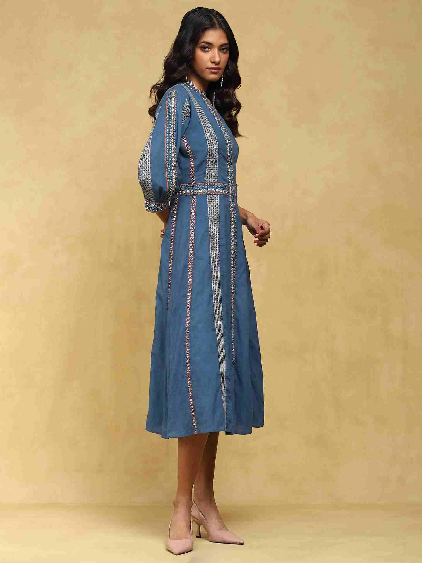 Blue Masimo Long Dress
