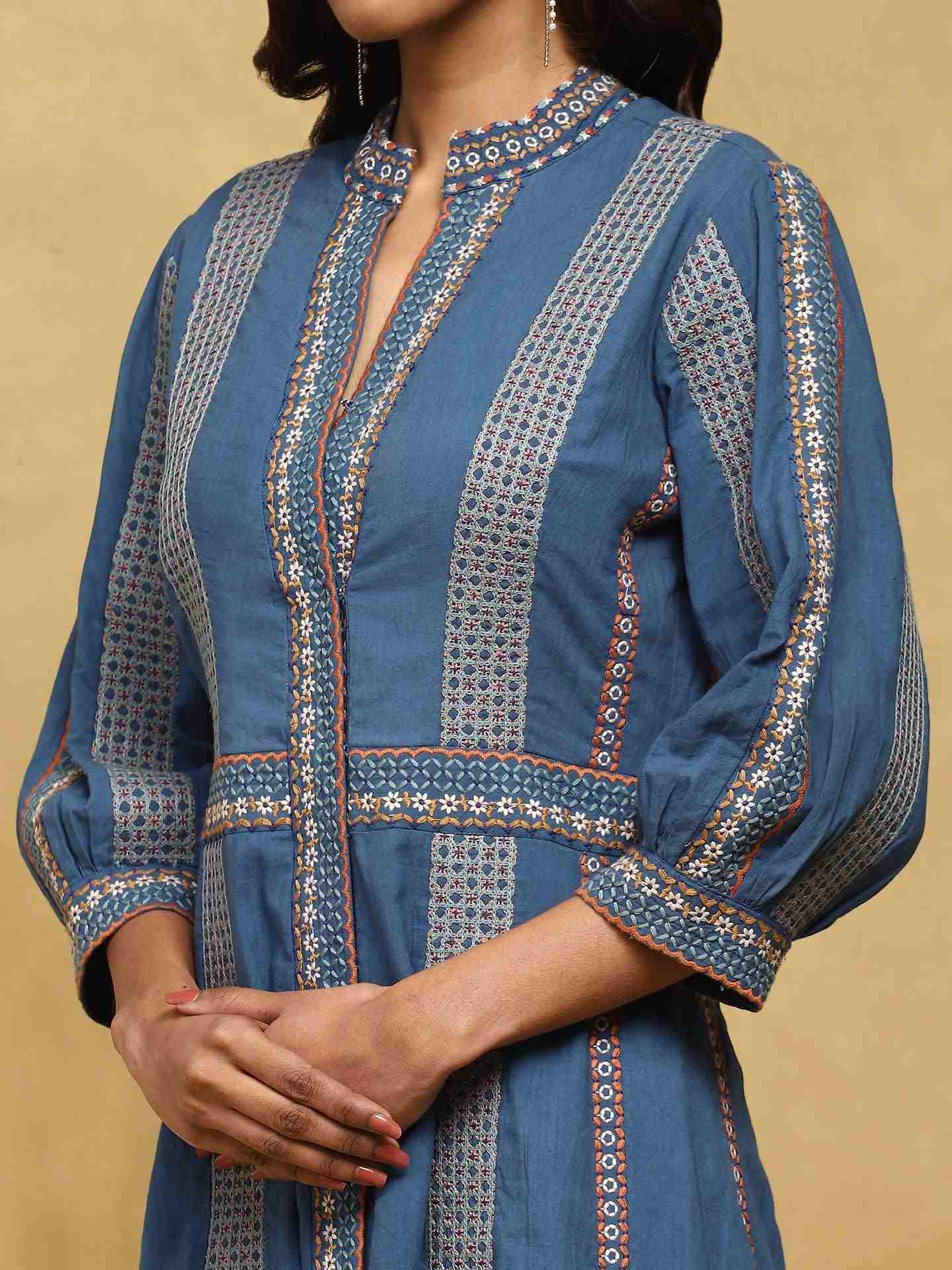 Blue Masimo Long Dress