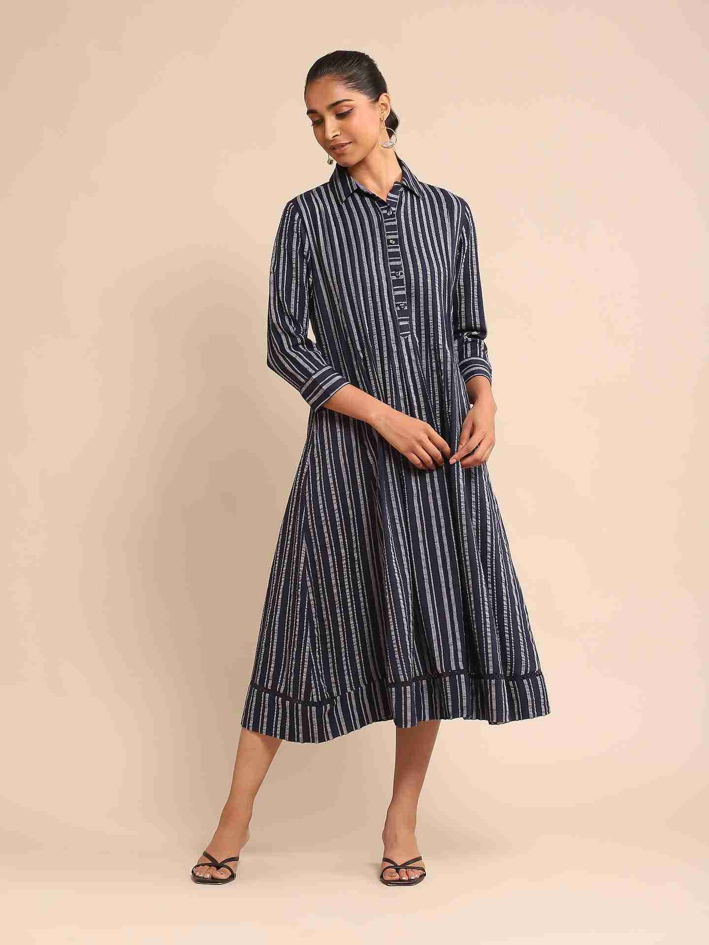 Blue Urban Elysian Cotton Kurta