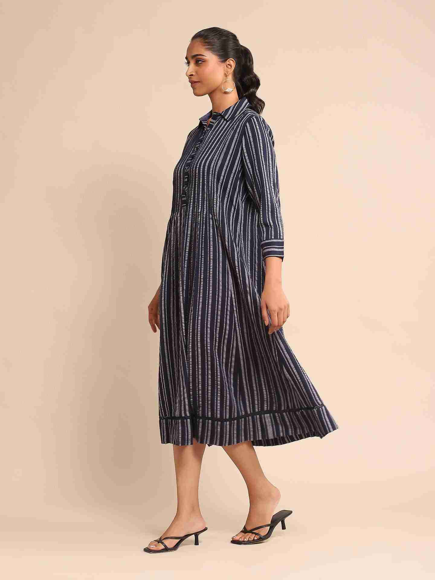 Blue Urban Elysian Cotton Kurta