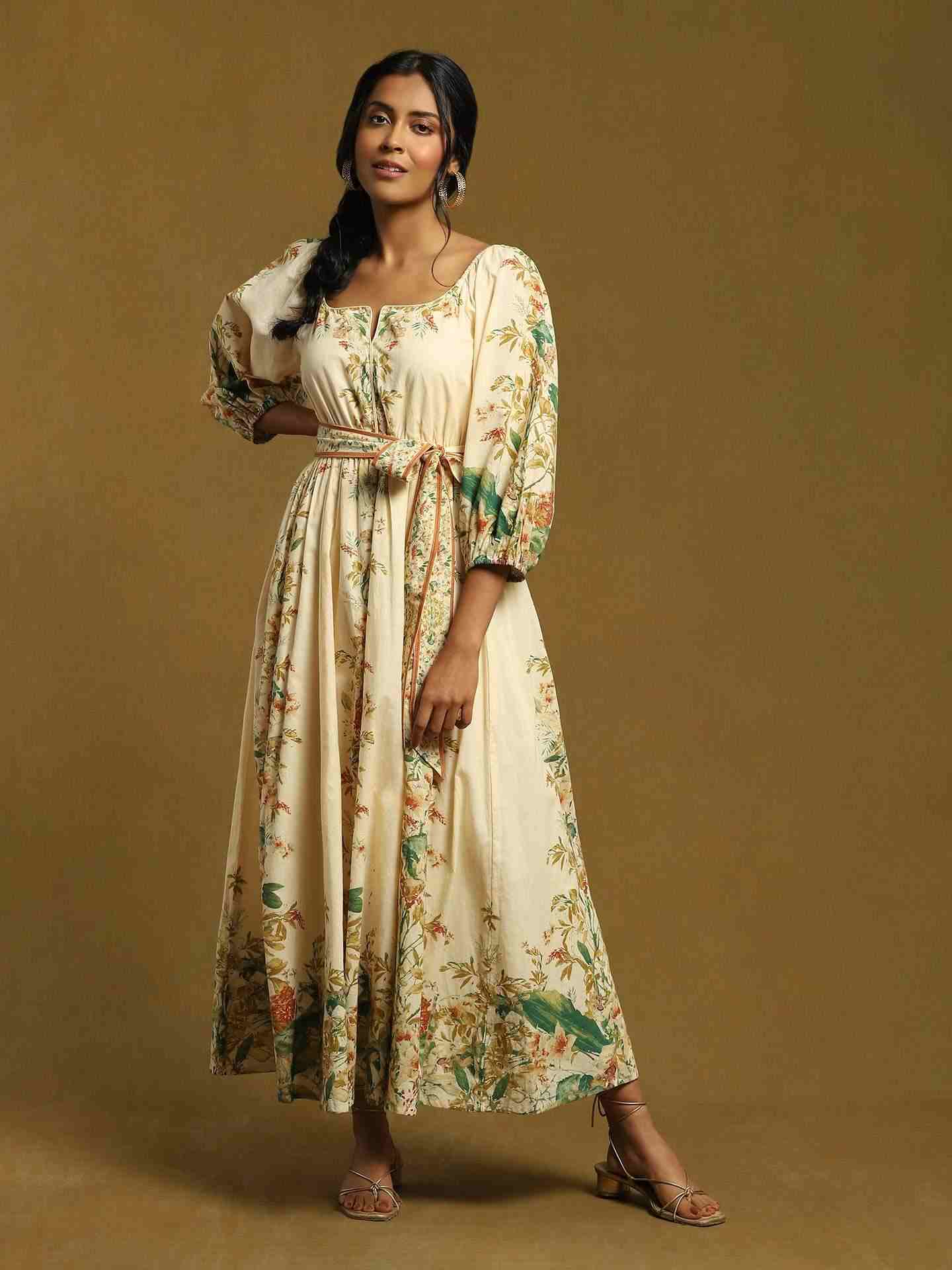 Off White Lily Cotton Dress