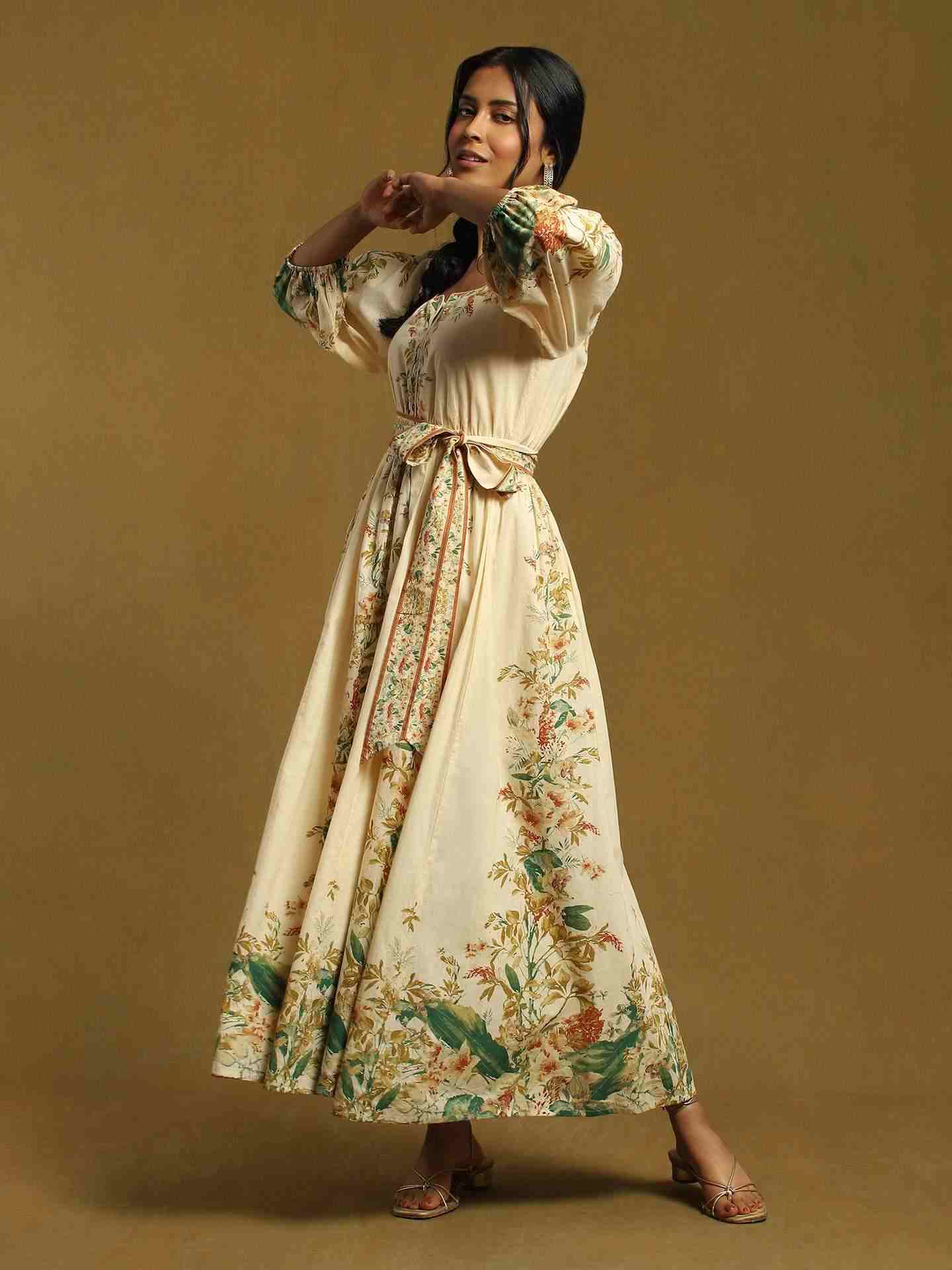 Off White Lily Cotton Dress