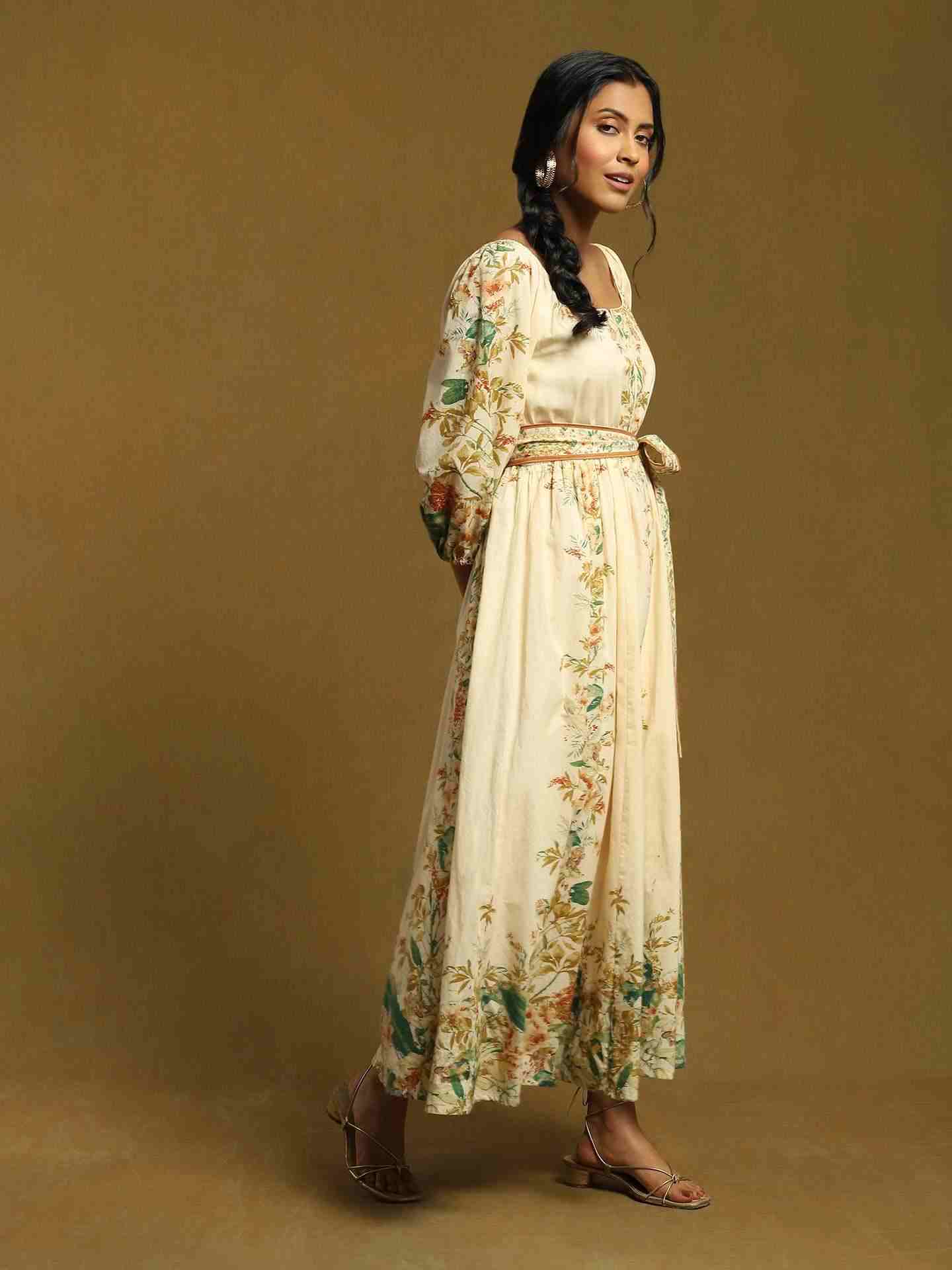 Off White Lily Cotton Dress