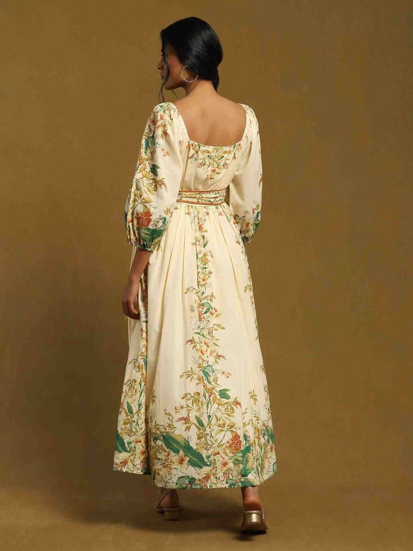 Off White Lily Cotton Dress