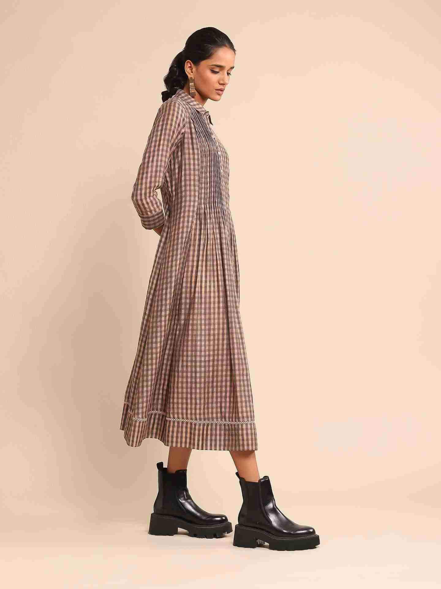 Pink Urban Elysian Chanderi Kurta