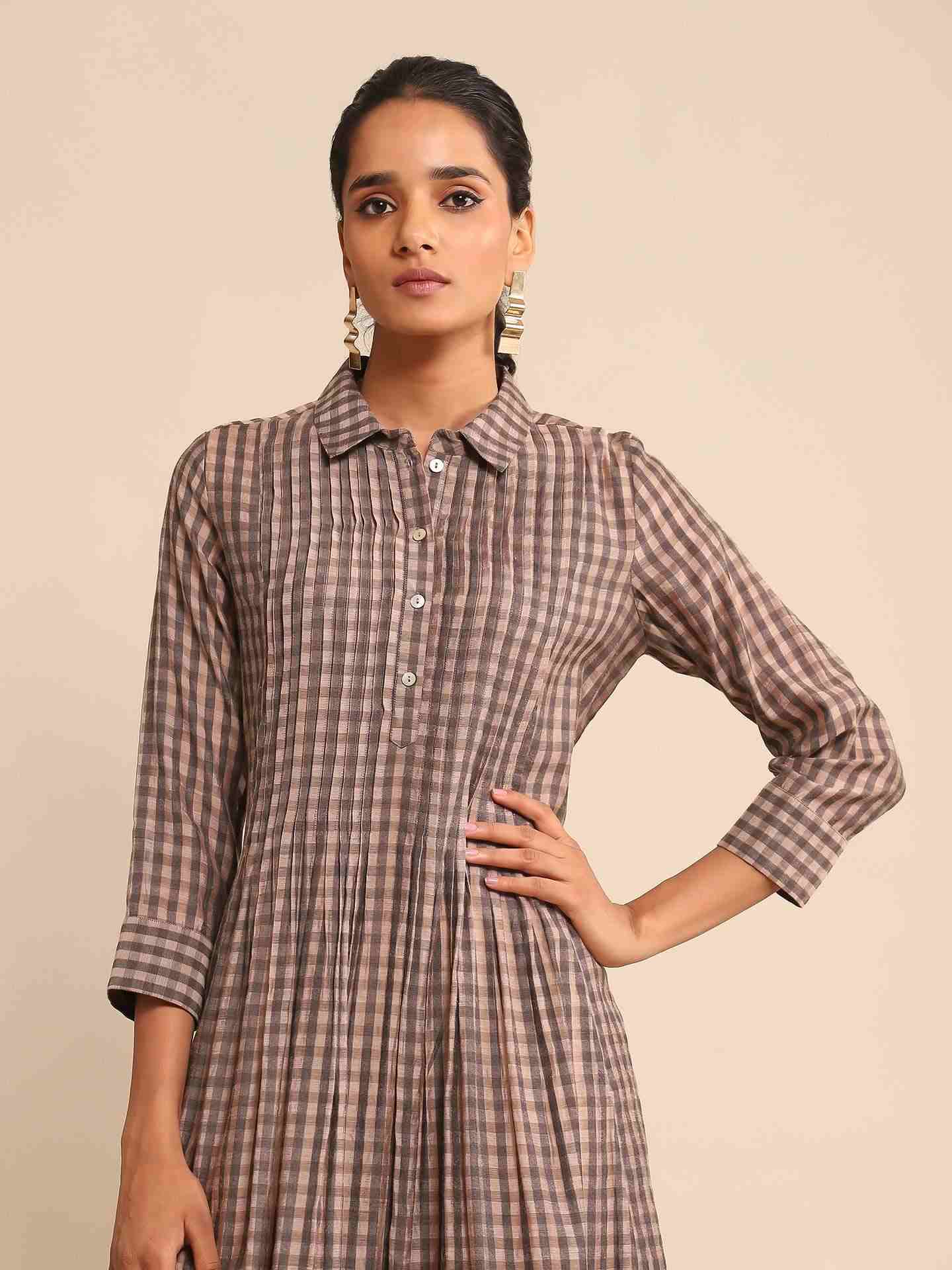 Pink Urban Elysian Chanderi Kurta