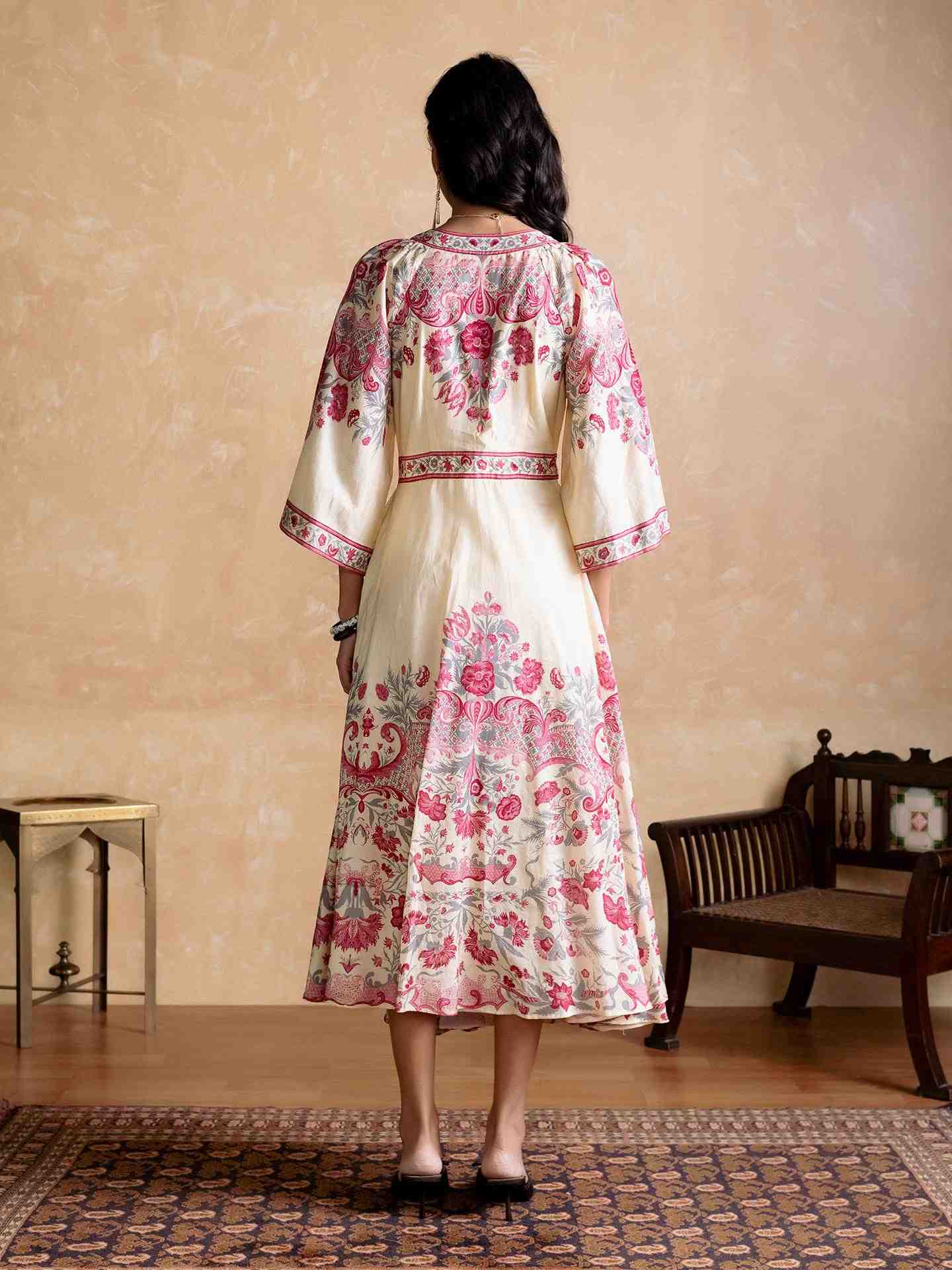 Off White Zuri Long Dress