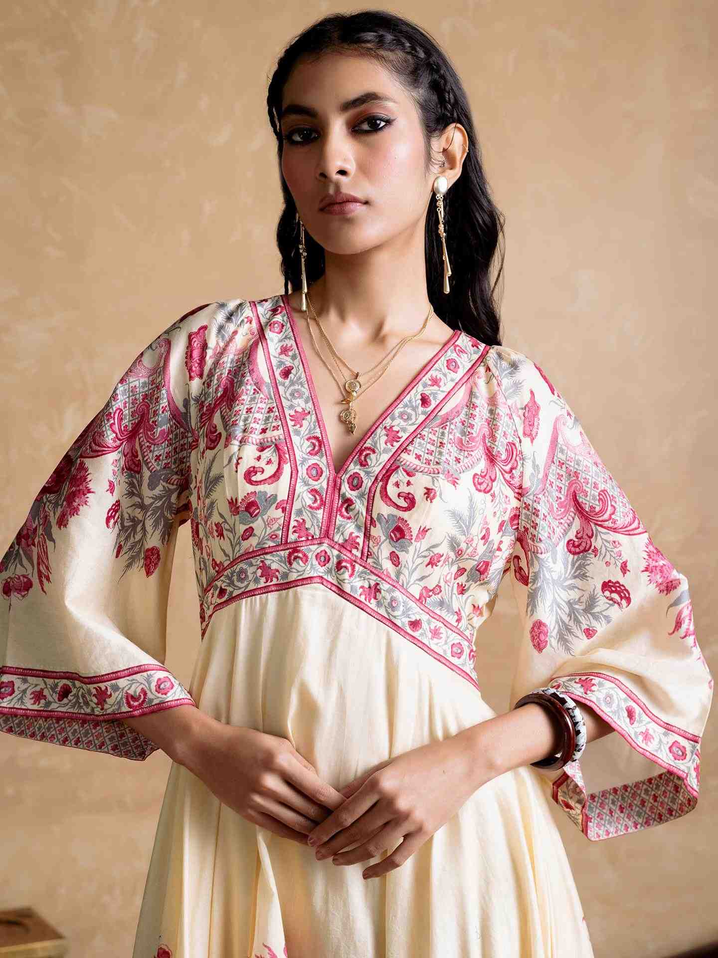 Off White Zuri Long Dress