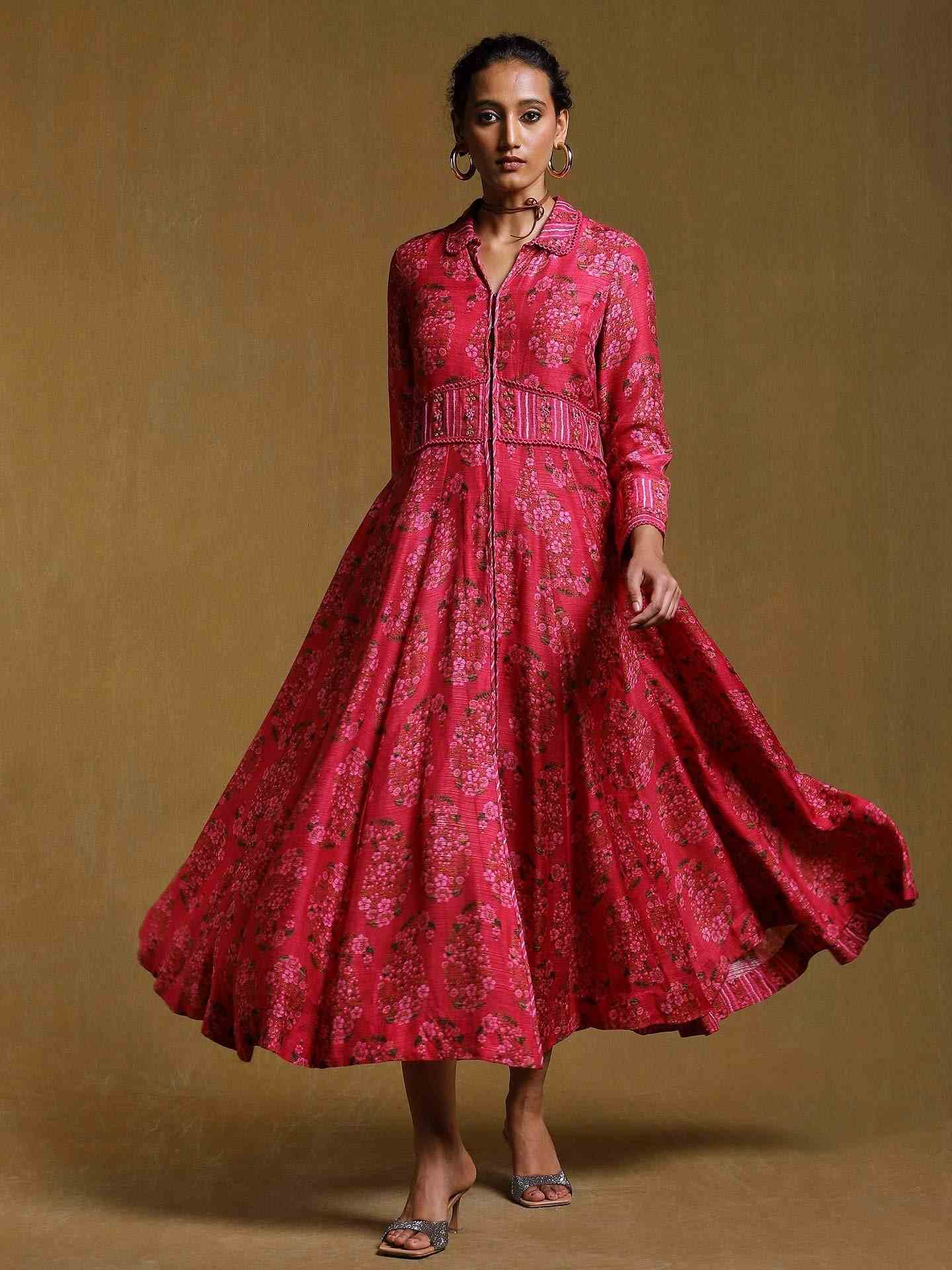 Pink Bagan Dress