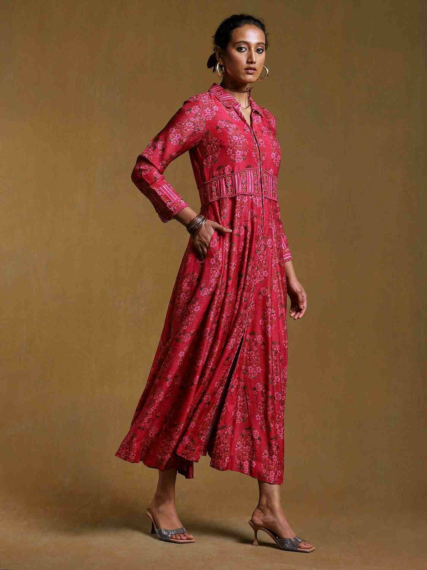 Pink Bagan Dress