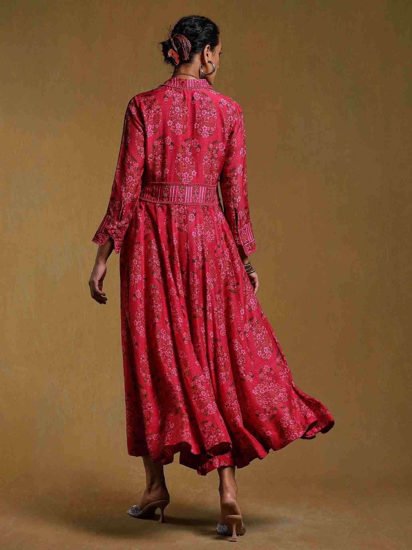 Pink Bagan Dress