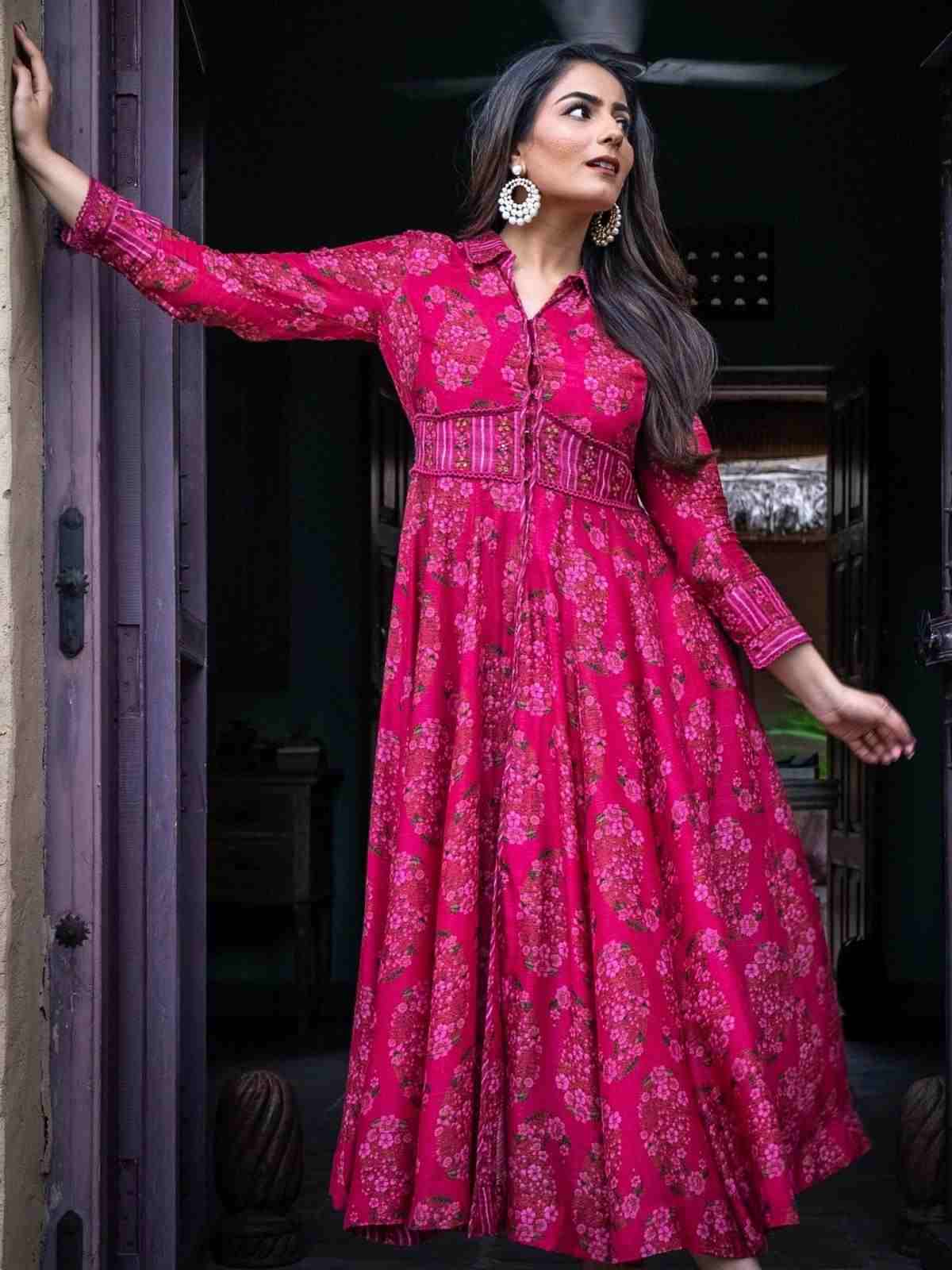 Pink Bagan Dress
