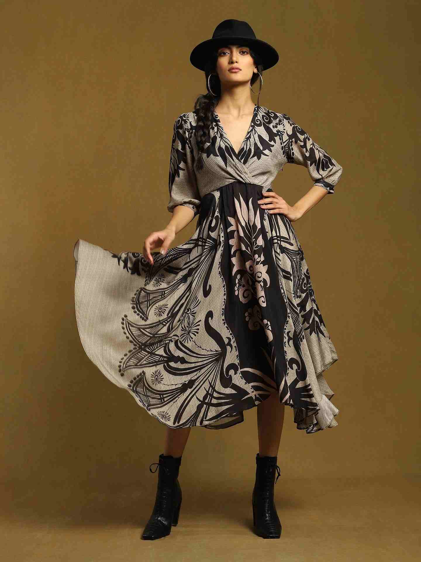 Black Persophne Dress