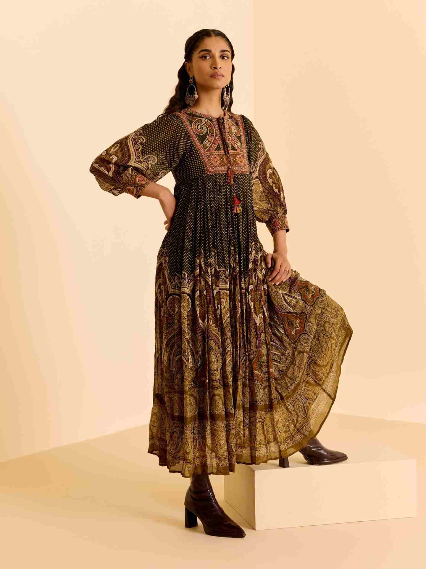 Olive Lavani Long Dress