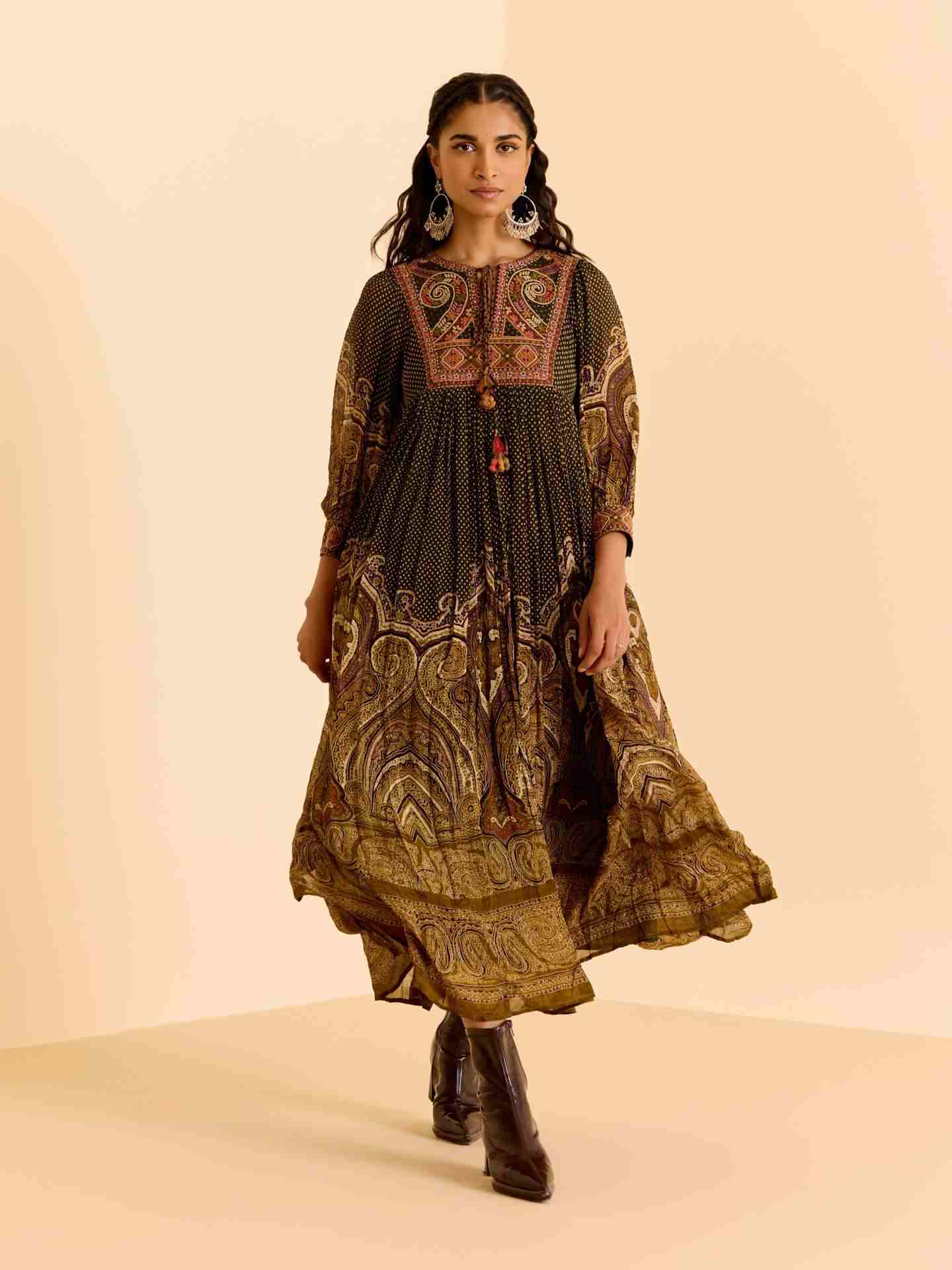 Olive Lavani Long Dress