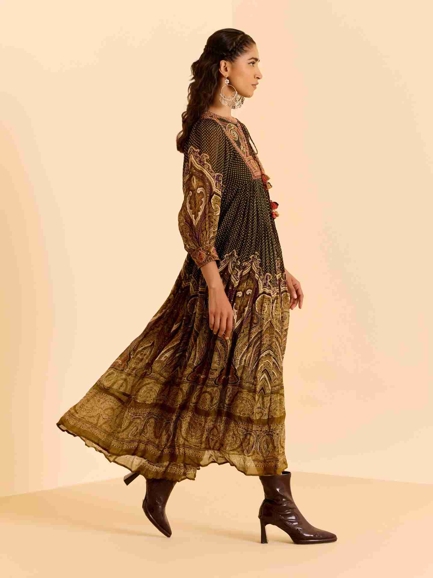 Olive Lavani Long Dress