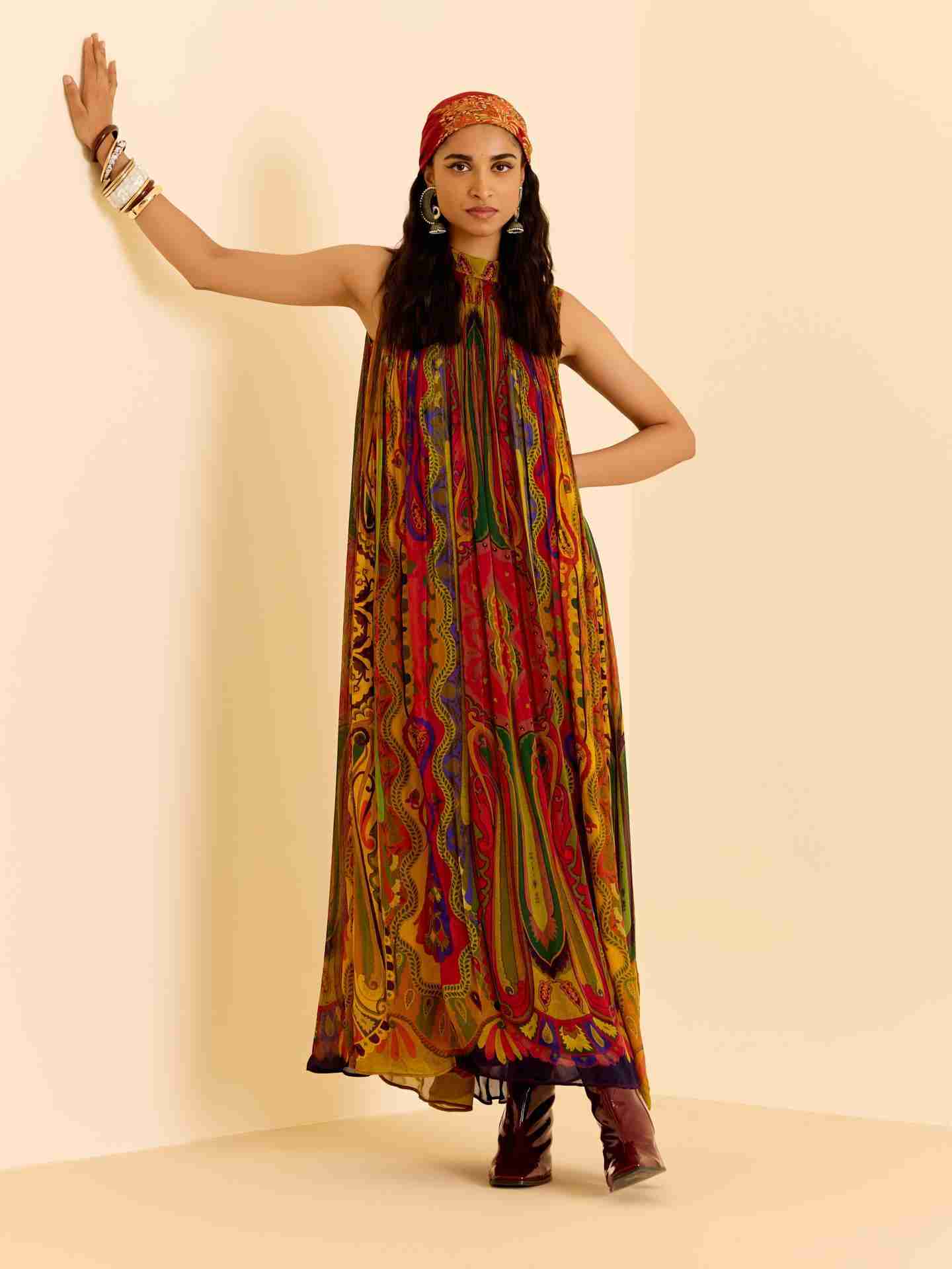Multi Ruhi Long Dress