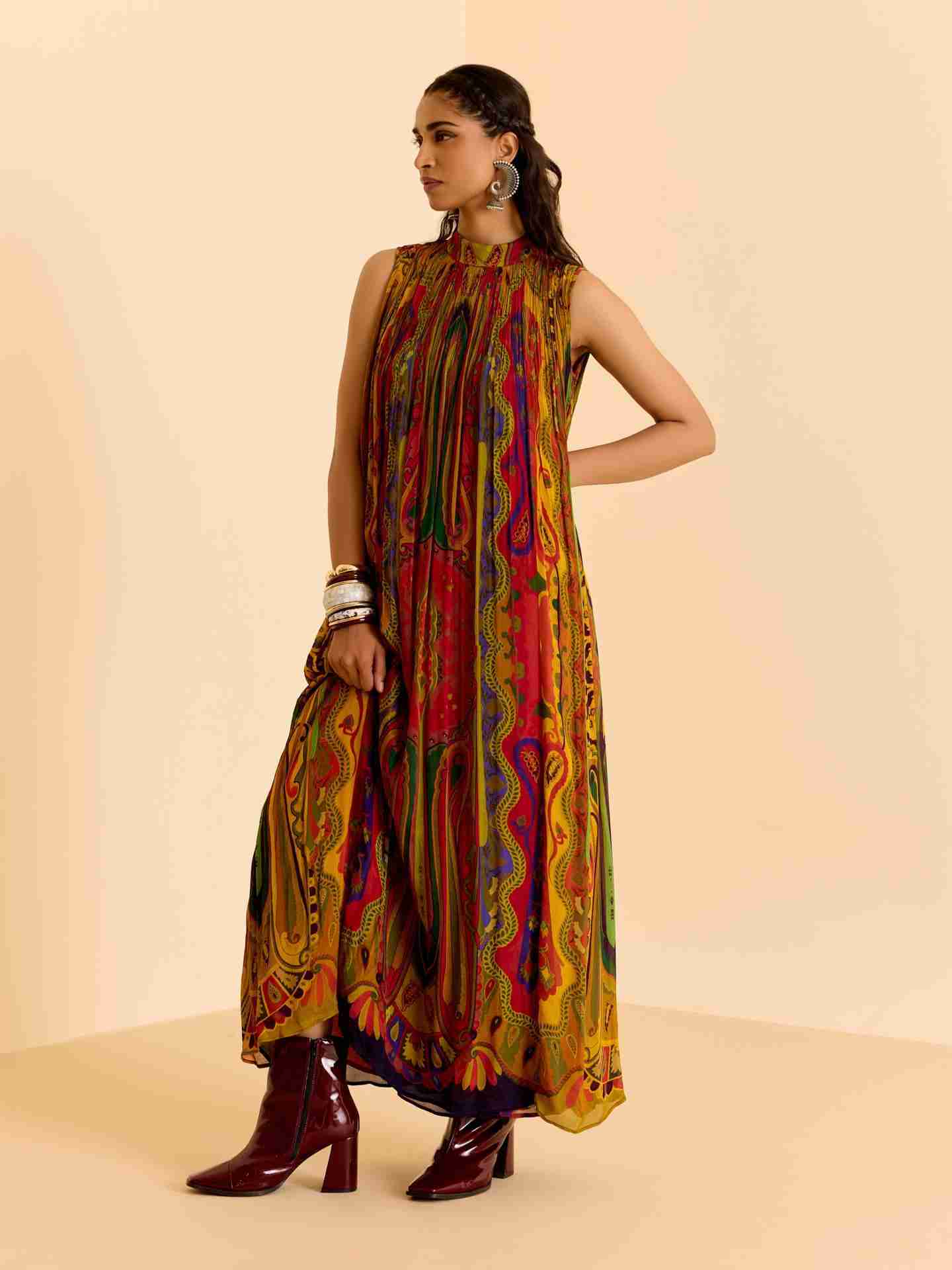 Multi Ruhi Long Dress