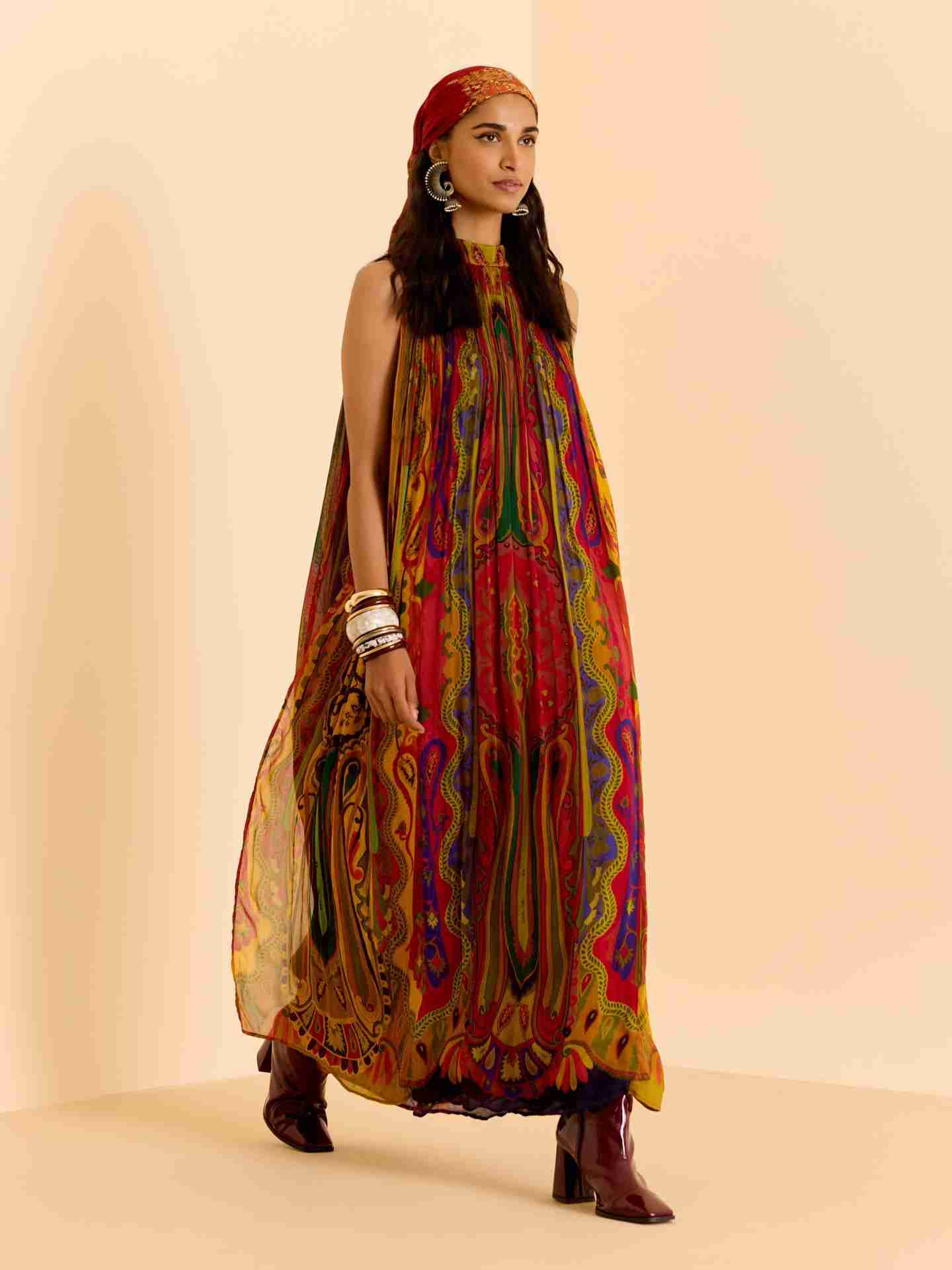 Multi Ruhi Long Dress