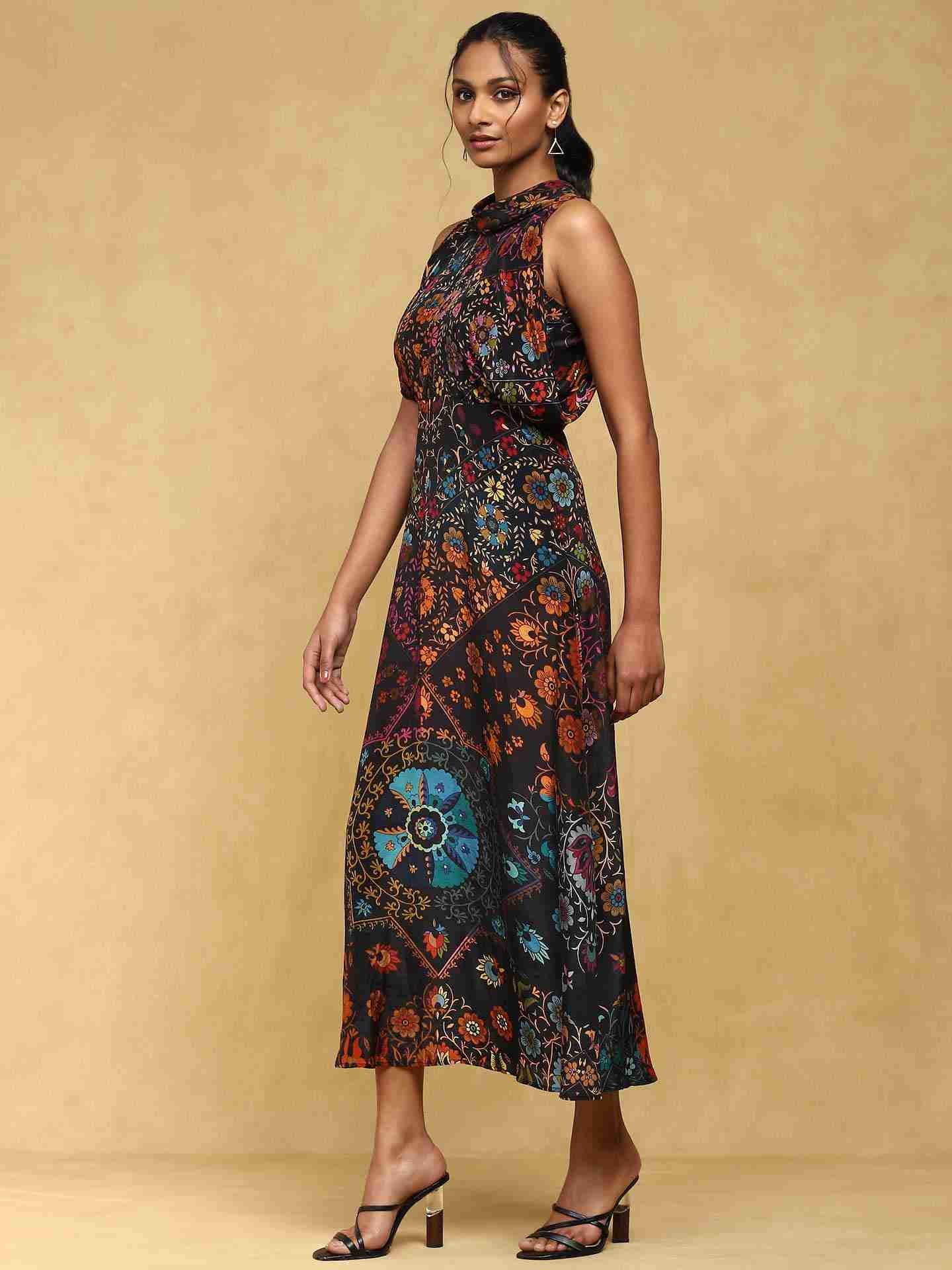 Multi Uzbeg Long Dress