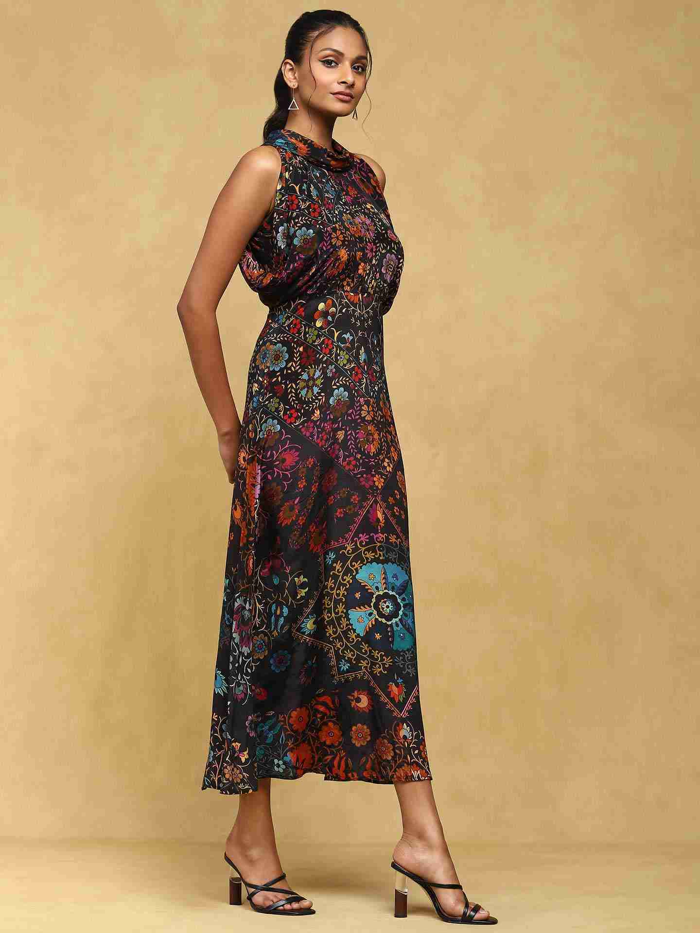 Multi Uzbeg Long Dress