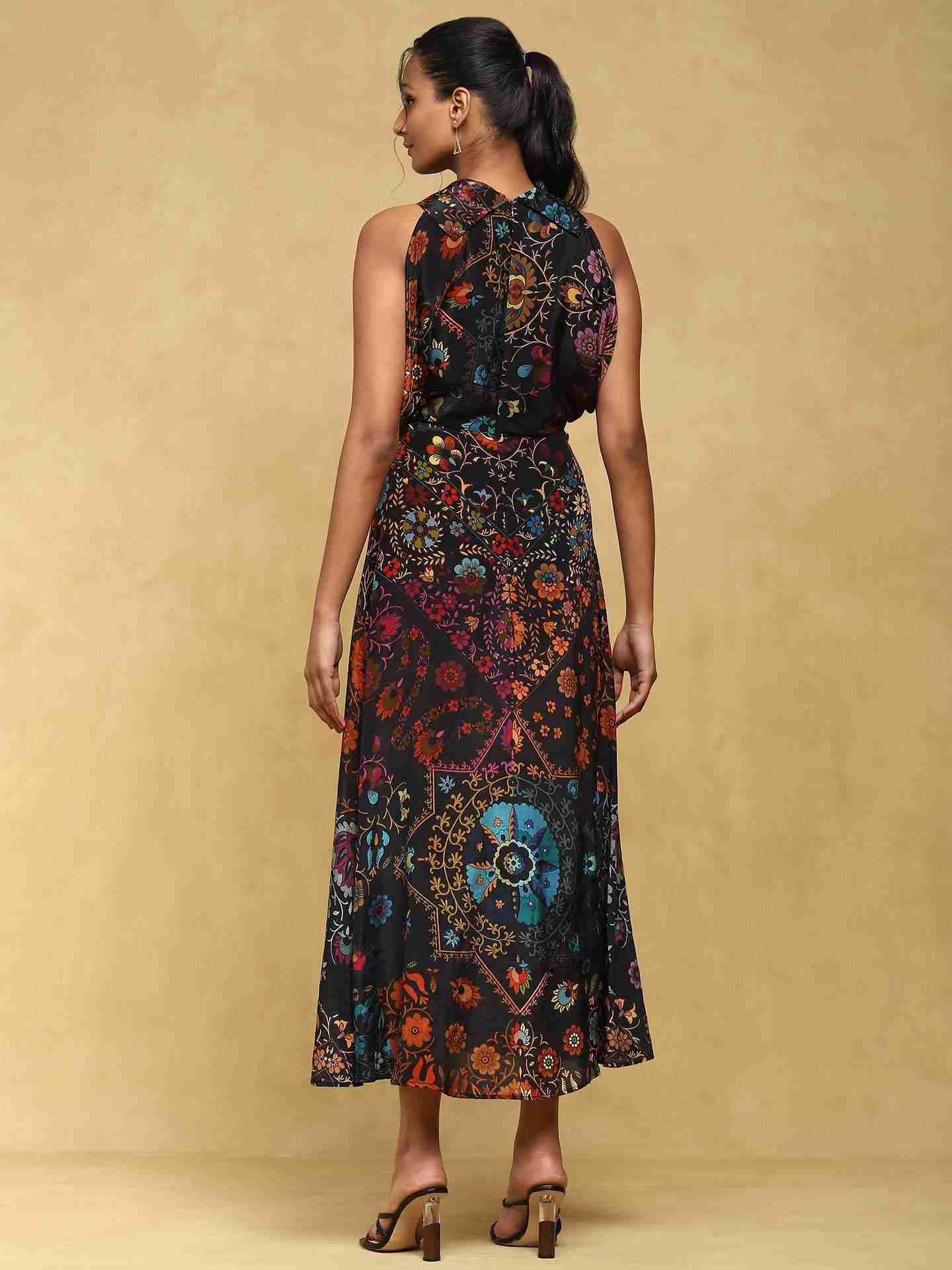 Multi Uzbeg Long Dress
