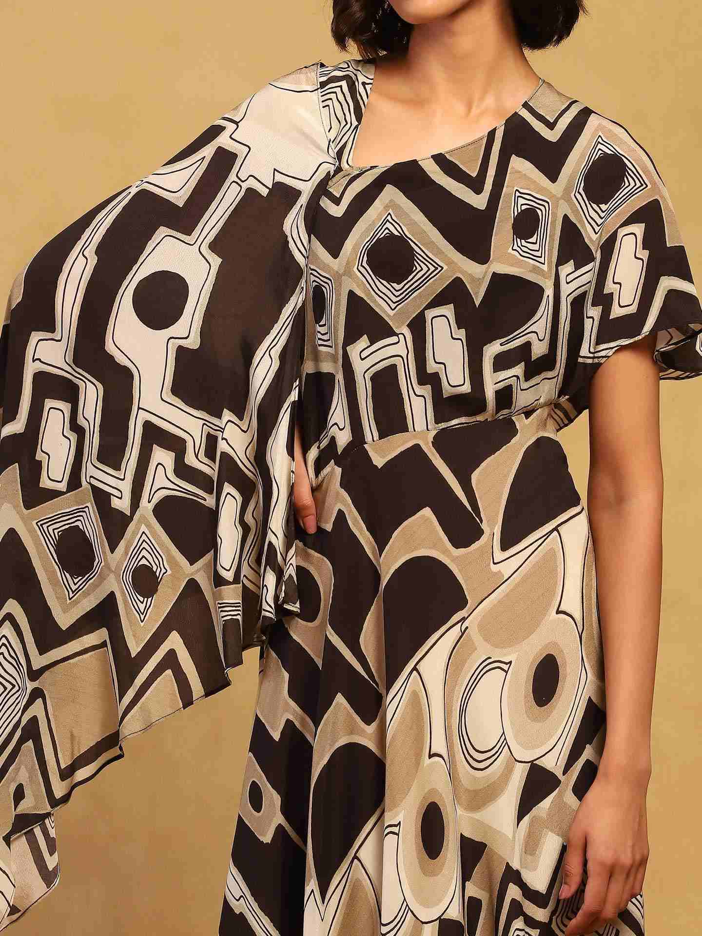 Black Meraki Long Dress