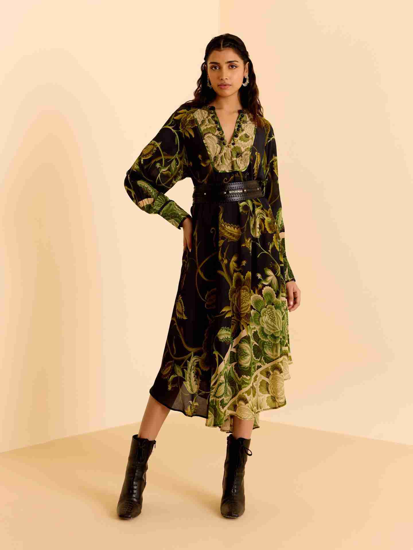 Blue Amaraa Long Dress