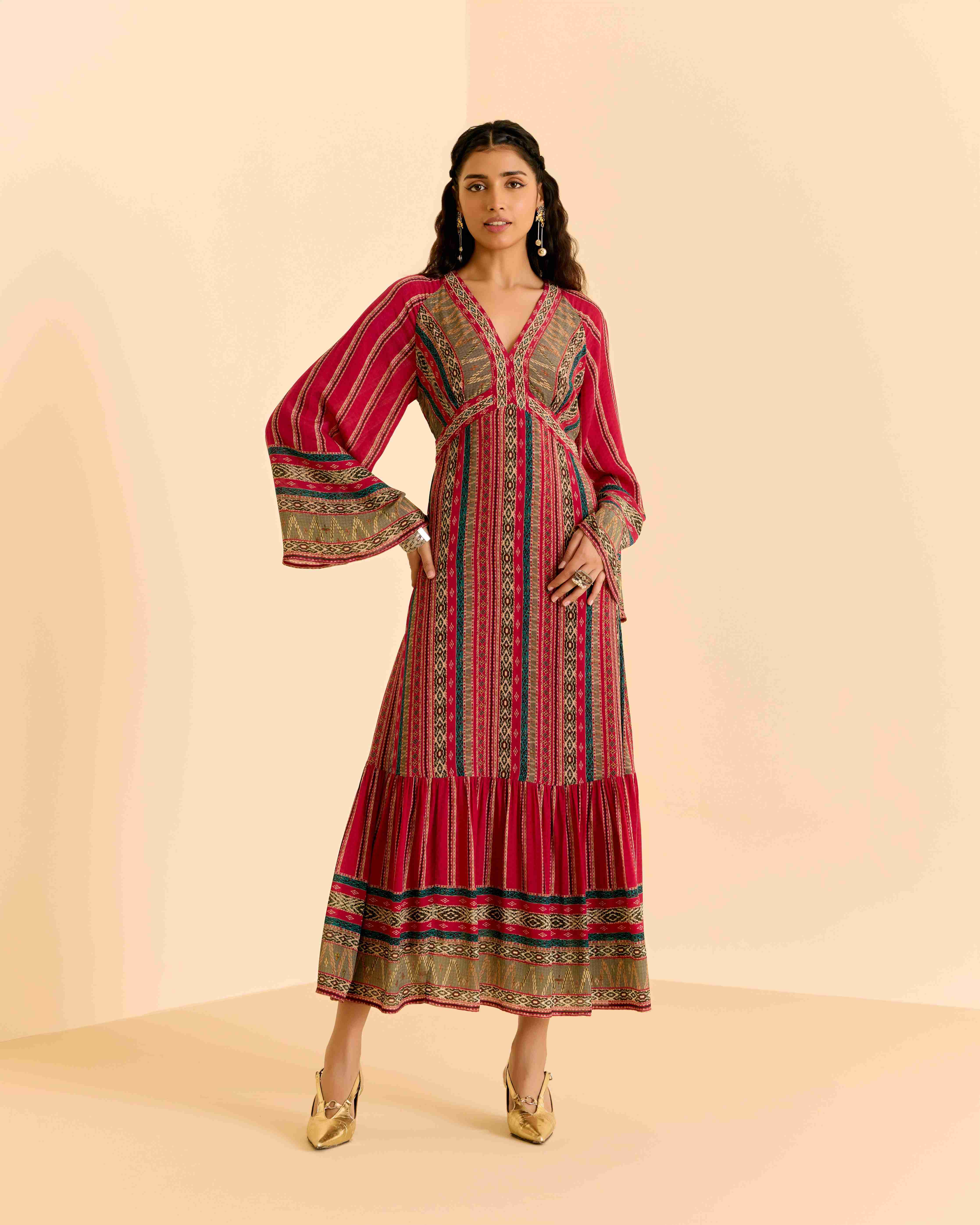 Red Cairo Long Dress